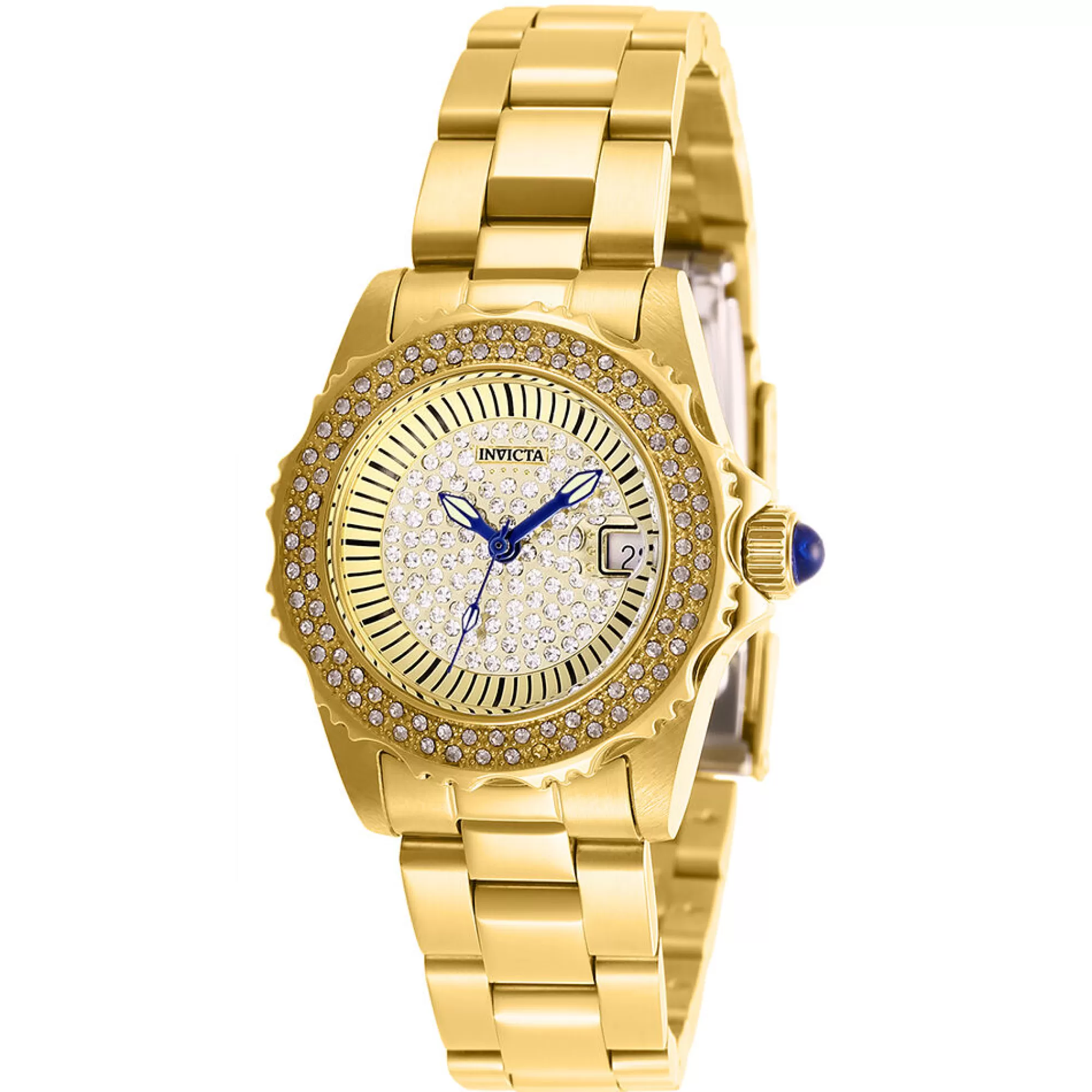 Women's Watches^Invicta Angel-Series Ladies' Crystal Watch In Gold-Tone