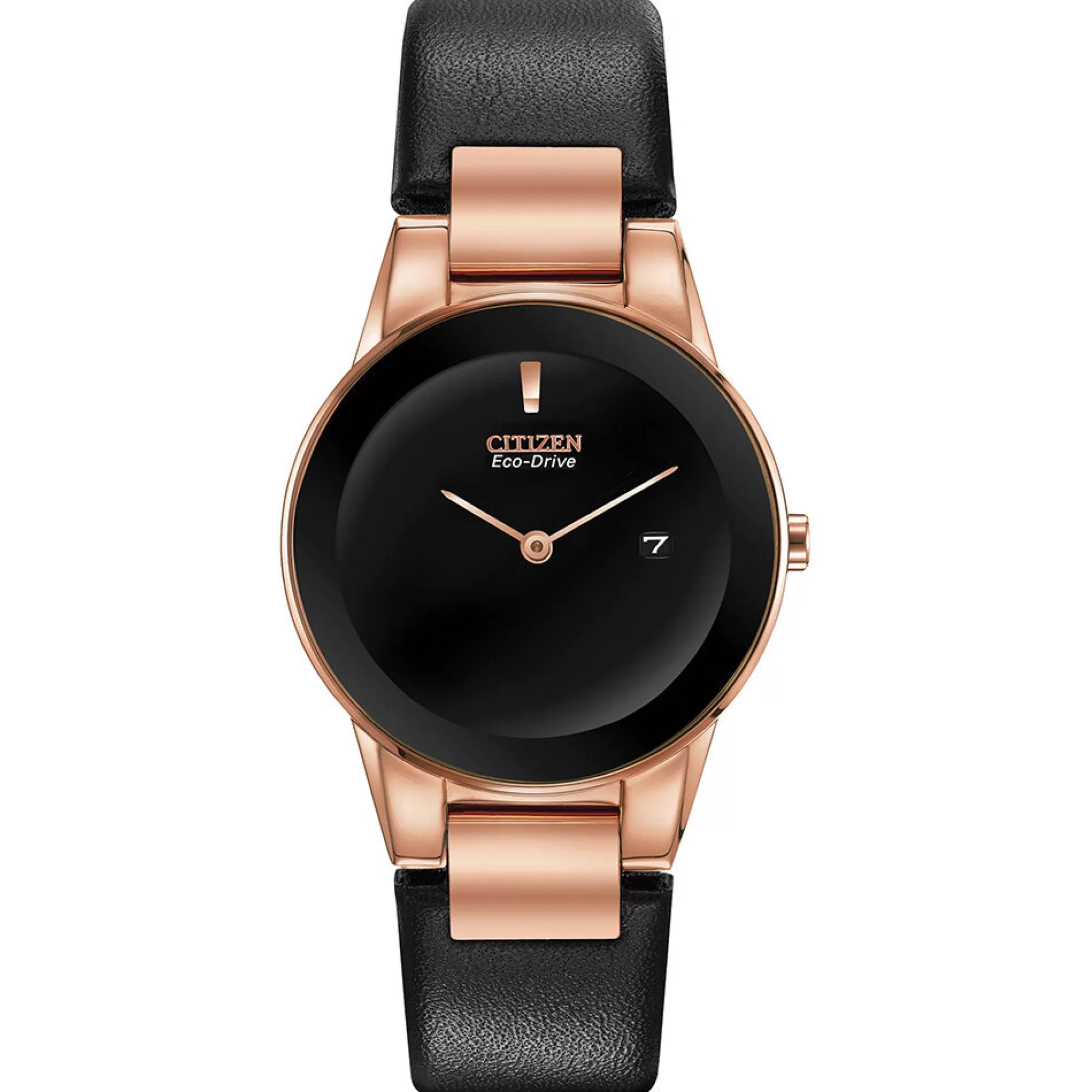 Women's Watches^Citizen® Eco™ Axiom Women's Watch In Rose Gold-Tone Ion-Plated Stainless Steel