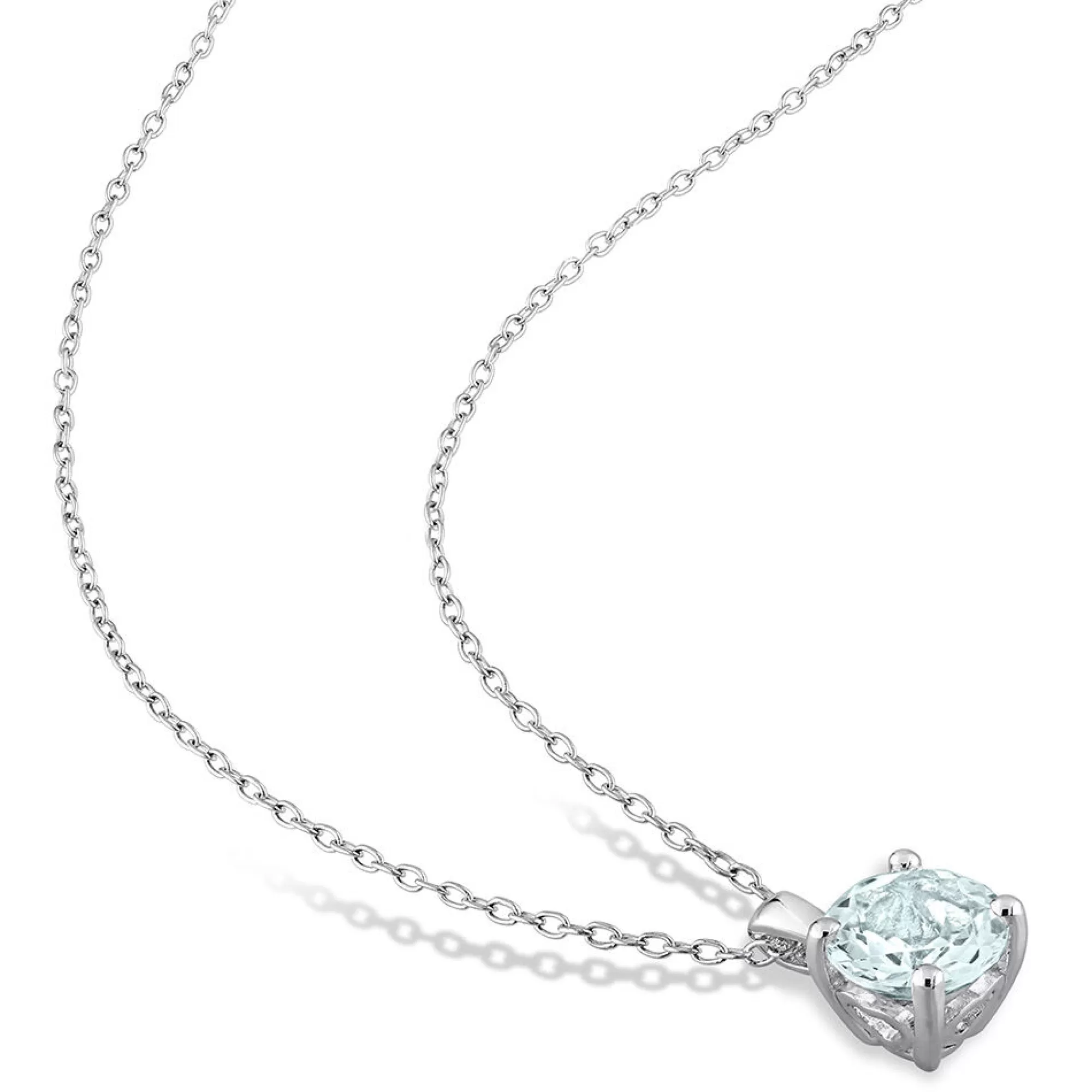 Necklaces & Pendants^* Birthstone Solitaire Pendant In Sterling Silver