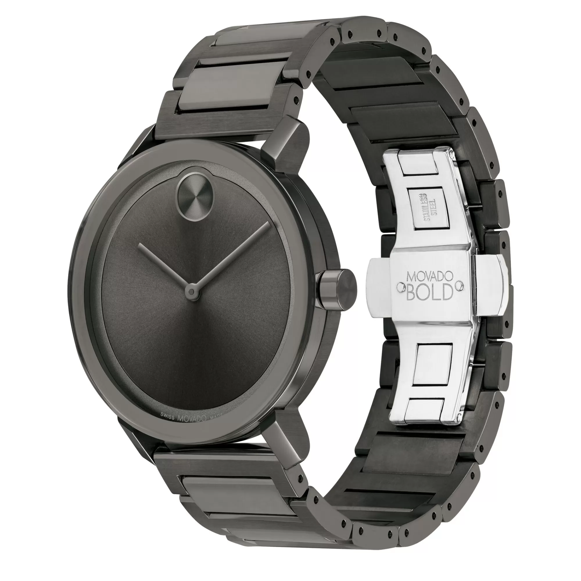 Men's Jewelry^Movado® Bold® Bold Evolution Men's Watch In Gunmetal Stainless Steel, 40Mm