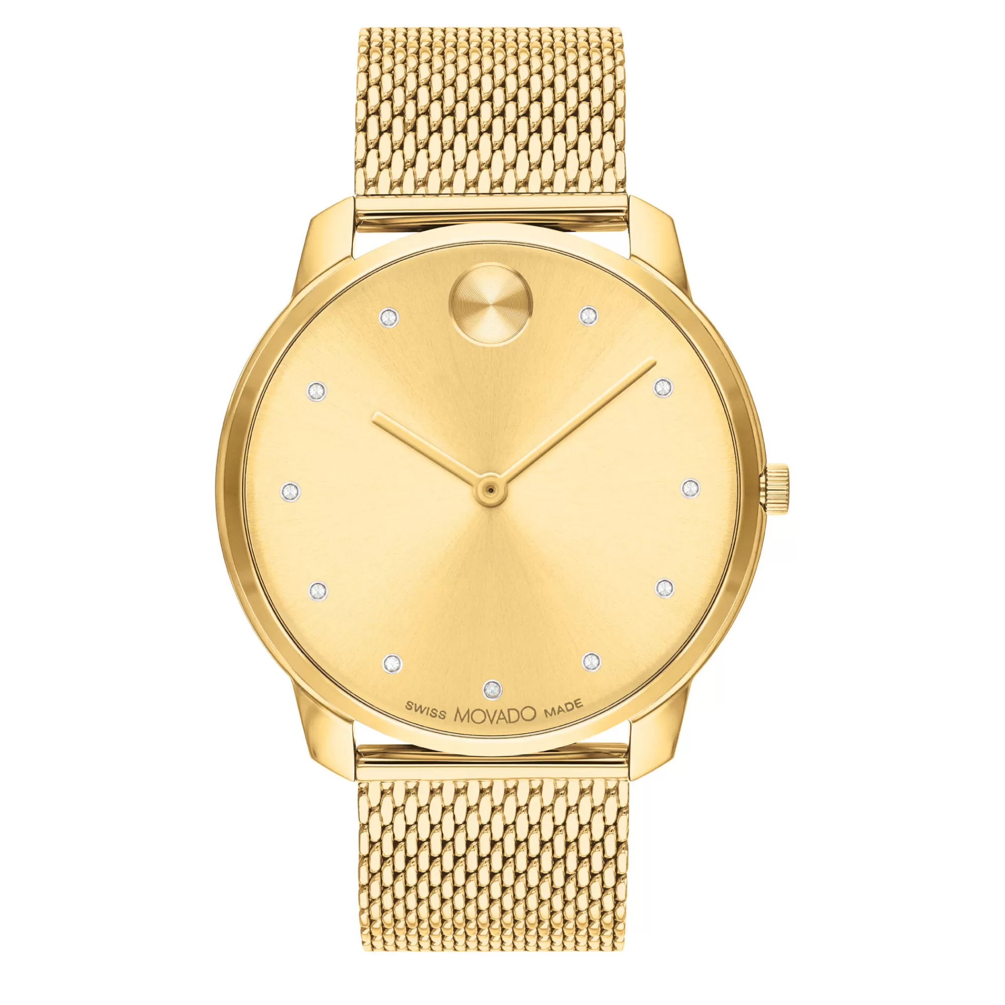 Men's Jewelry^Movado® Bold® Bold Thin Men's Watch In Gold-Tone Ion-Plated Stainless Steel