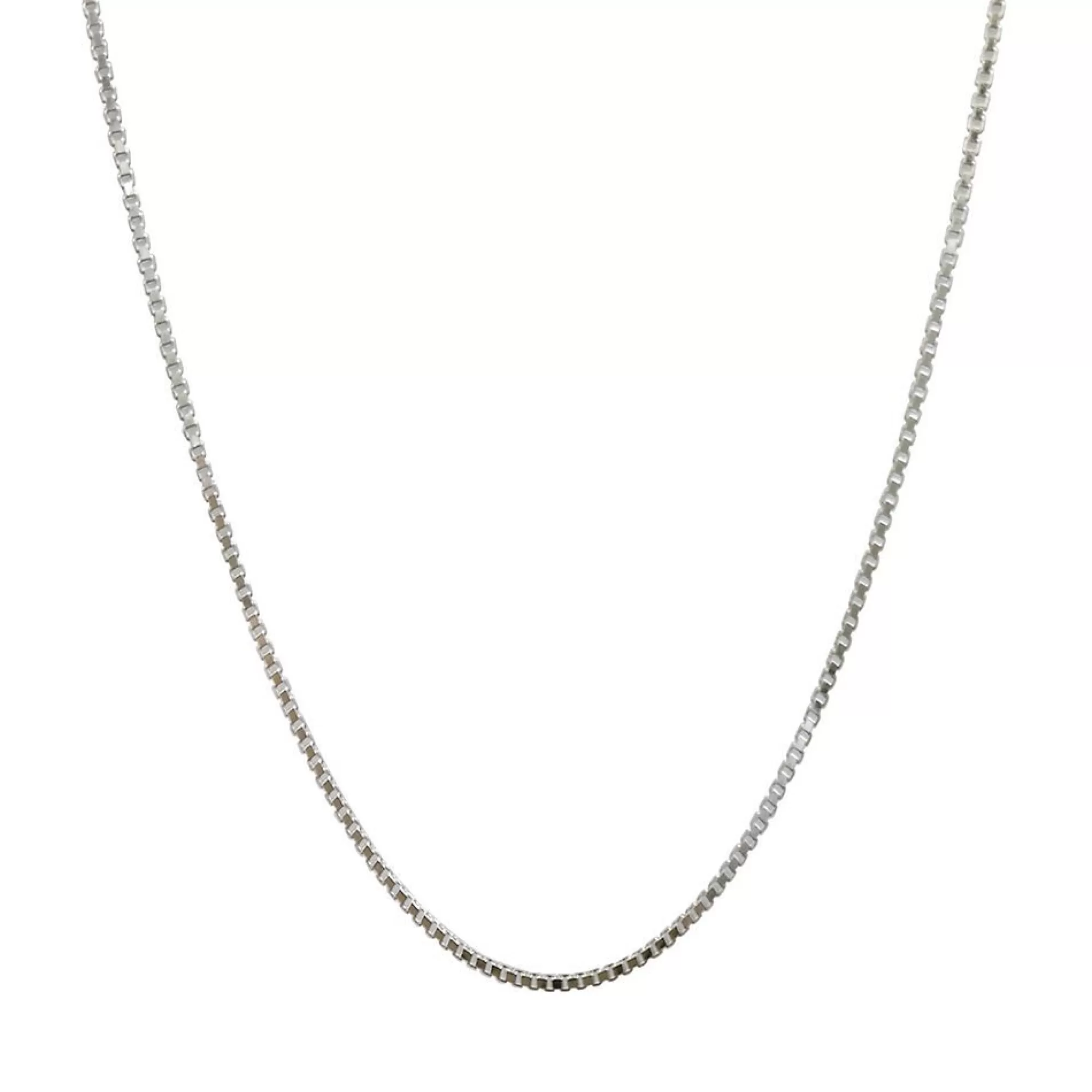 Necklaces & Pendants^* Box Chain In , 16" Sterling Silver