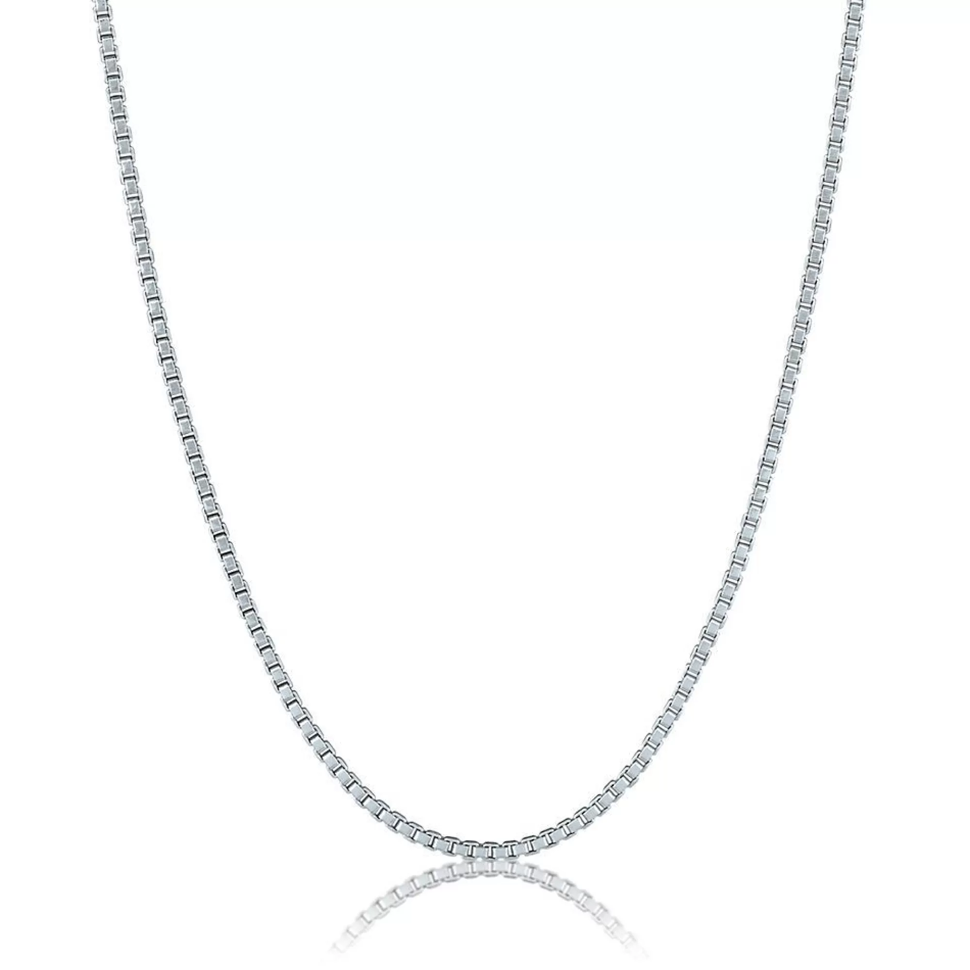 Necklaces & Pendants^* Box Chain In , 20" Sterling Silver