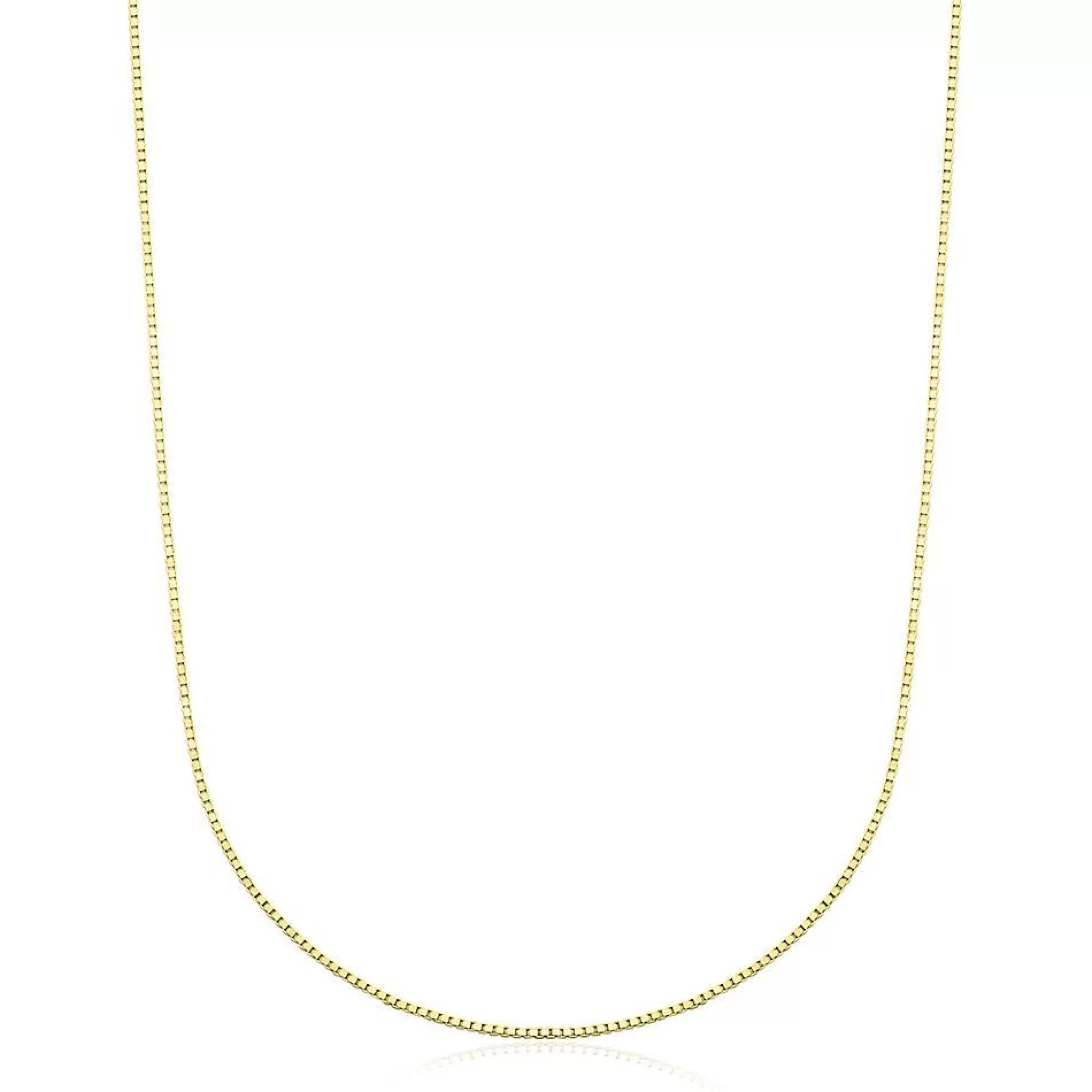 Necklaces & Pendants^* Box Chain In 14K Gold, 18"