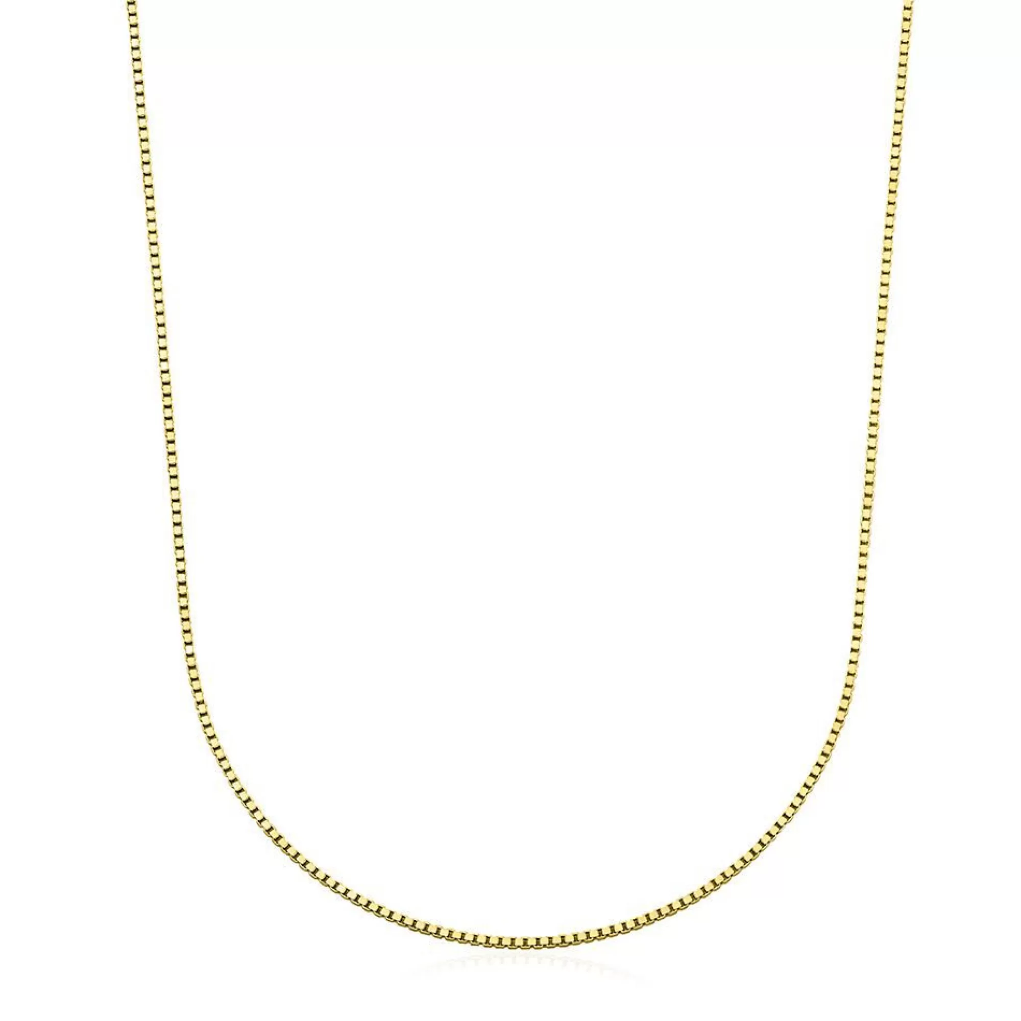 Necklaces & Pendants^* Box Chain In 14K Gold, 18"