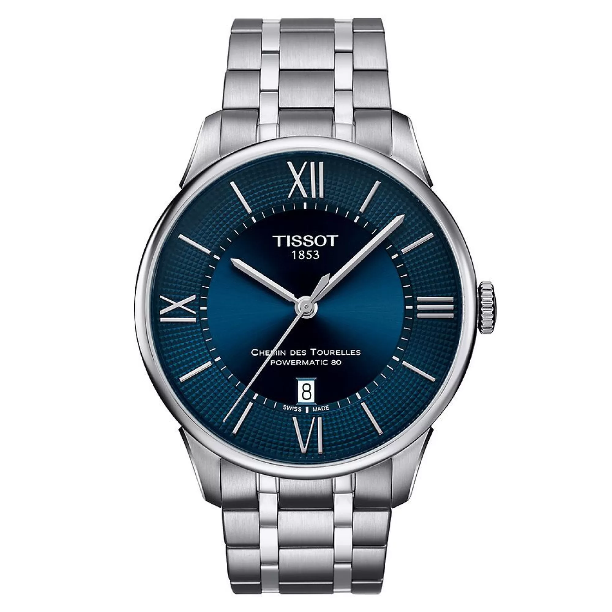 Men's Jewelry^Tissot® Chemin Des Tourelles Powermatic 80 Men's Watch In Stainless Steel, 42Mm