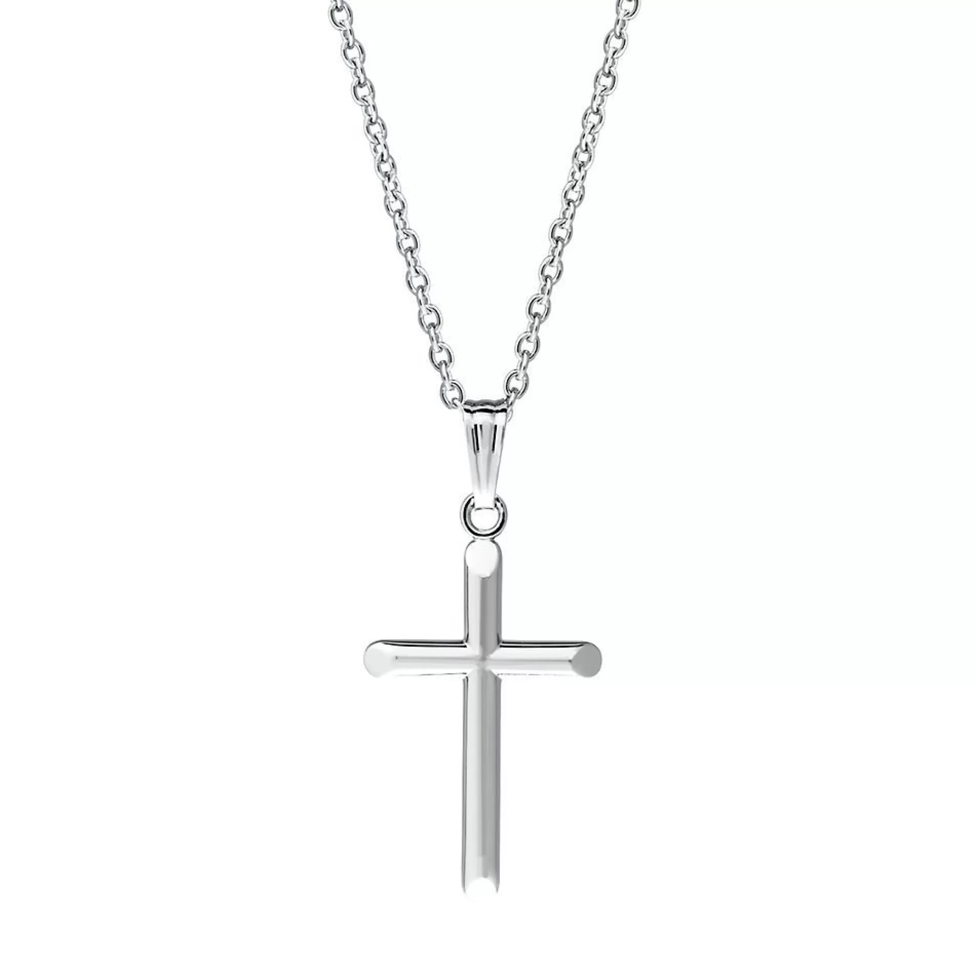 Necklaces & Pendants^* Children's Cross Pendant In Sterling Silver