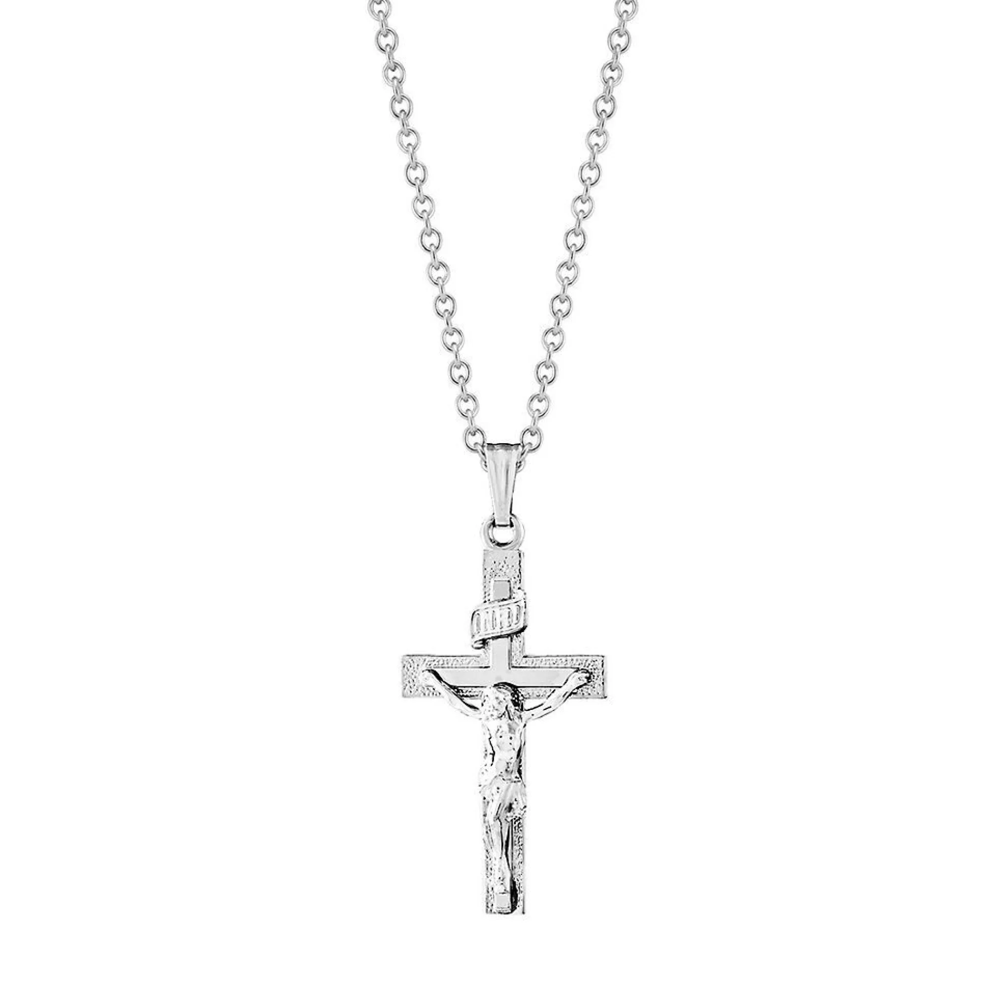 Necklaces & Pendants^* Children's Crucifix Cross Pendant In Sterling Silver