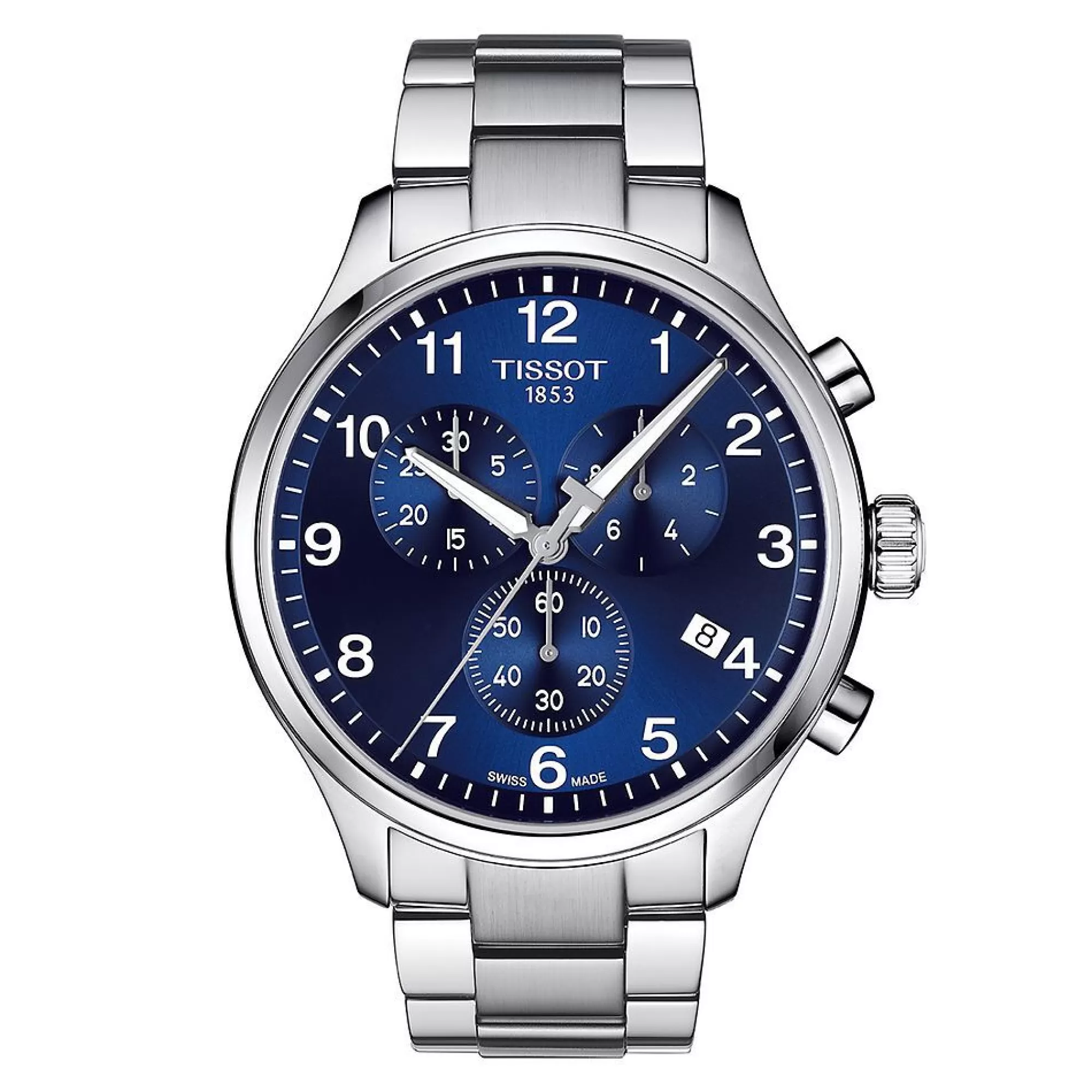 Men's Jewelry^Tissot® Chrono Xl Classic Blue Men's Watch In Stainless Steel, 45Mm