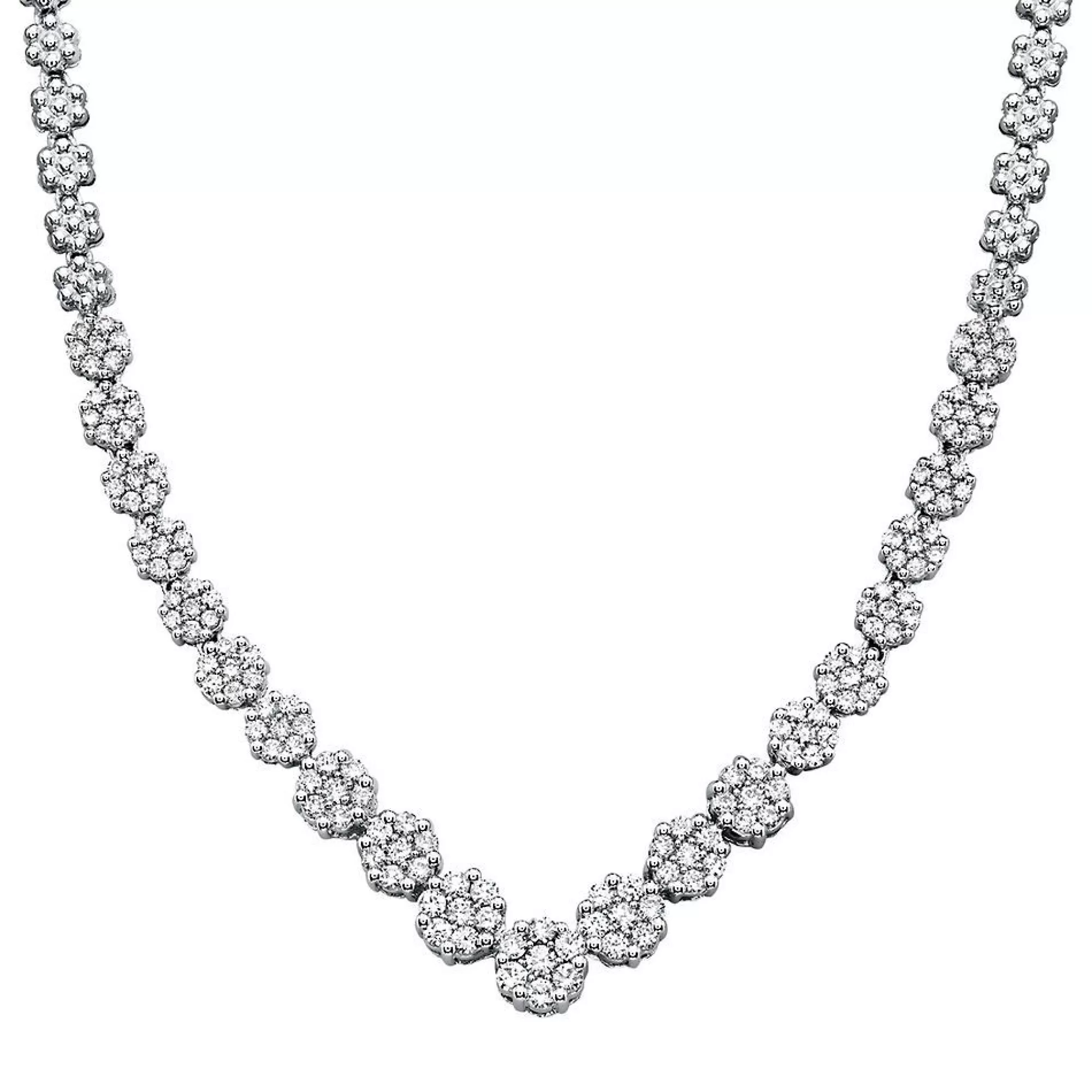 Necklaces & Pendants^Mirabela® 3 Ct. Tw. Diamond Necklace In 10K White Gold