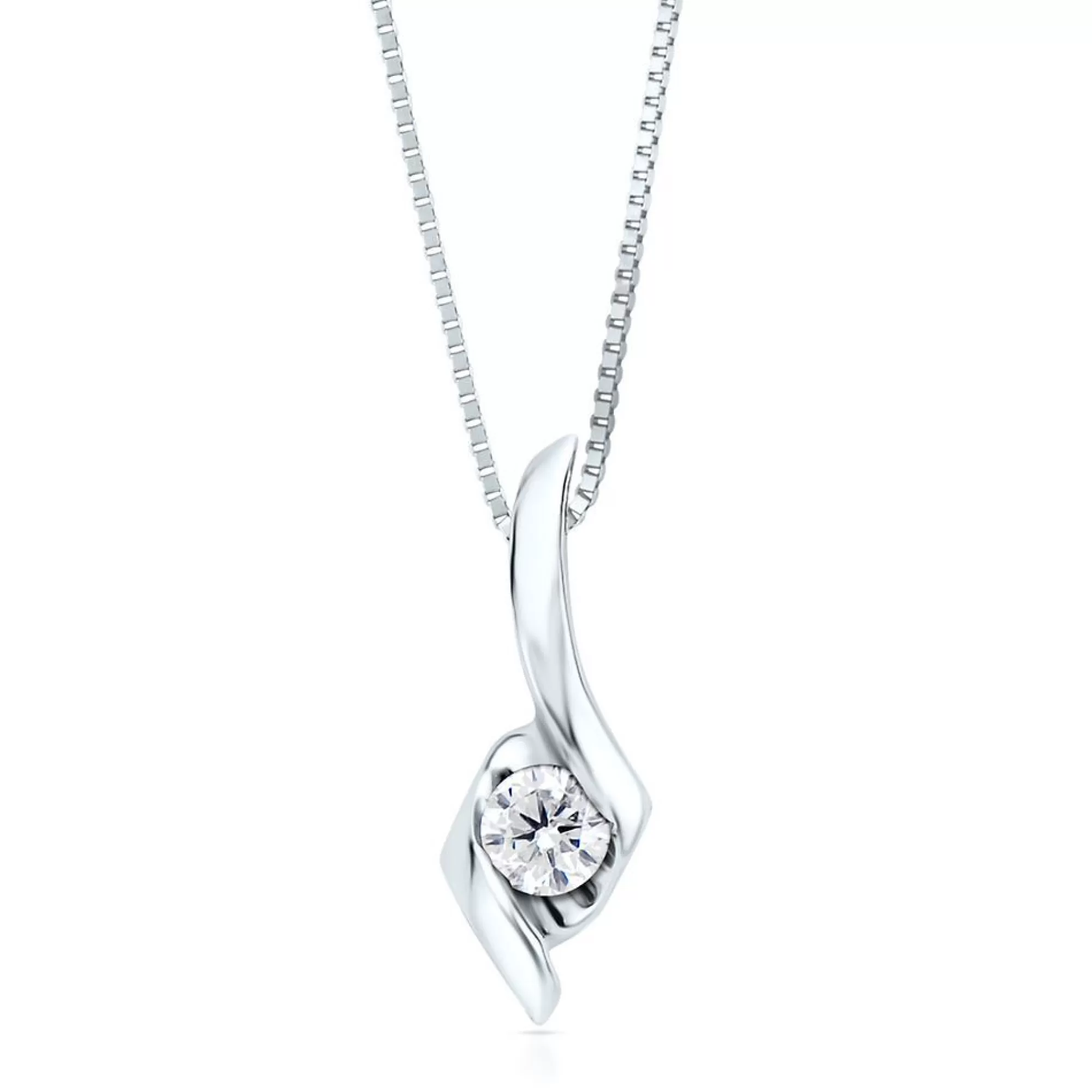 Necklaces & Pendants^Sirena® 1/10 Ct. Tw. Diamond Pendant In 14K Gold