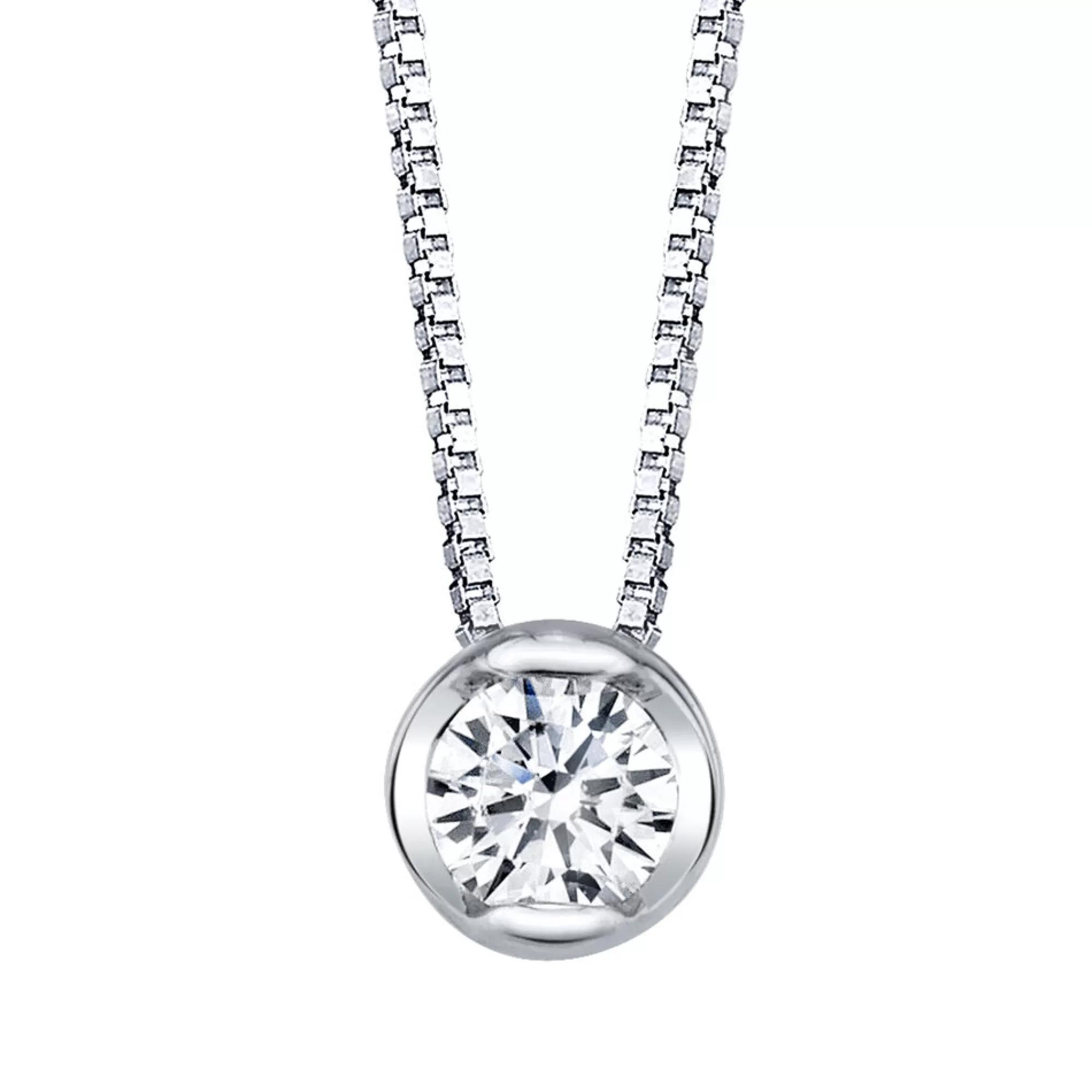 Necklaces & Pendants^Sirena® 1/10 Ct. Tw. Diamond Pendant In 14K Gold