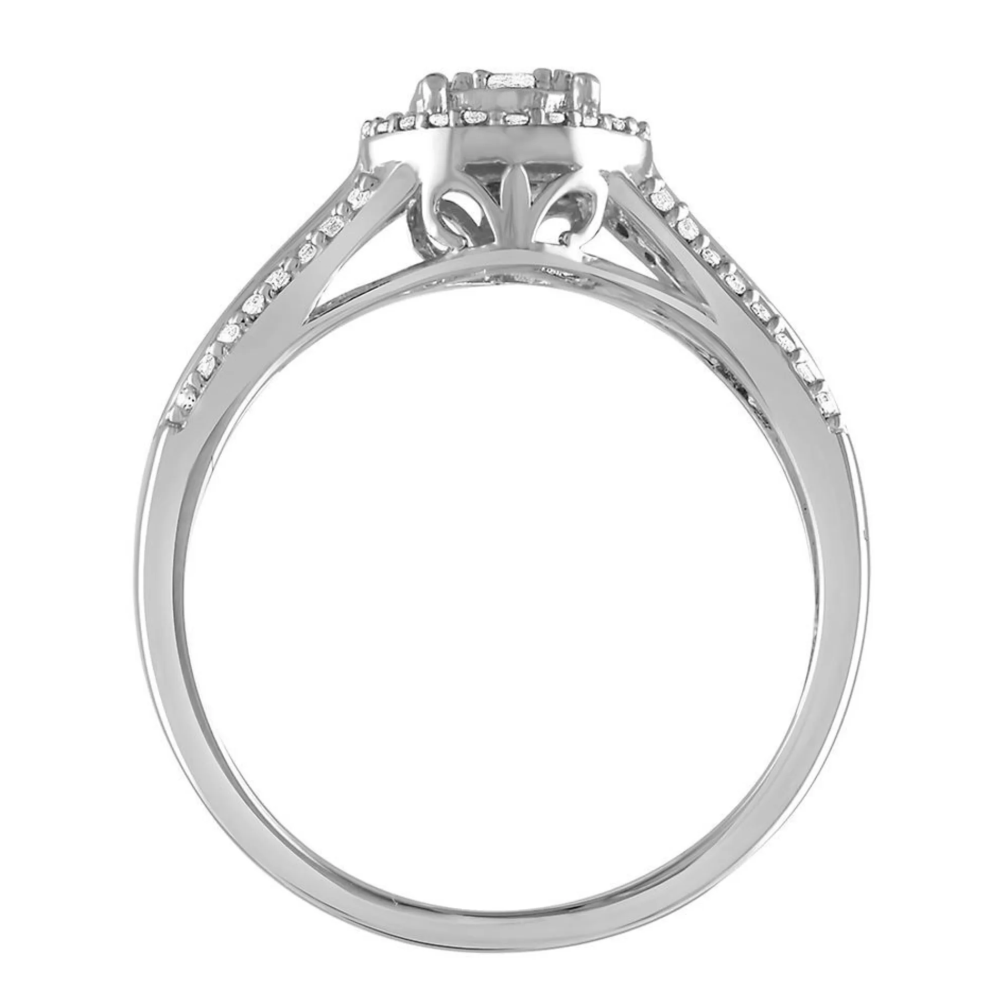 Rings^* 1/4 Ct. Tw. Diamond Promise Ring In Sterling Silver