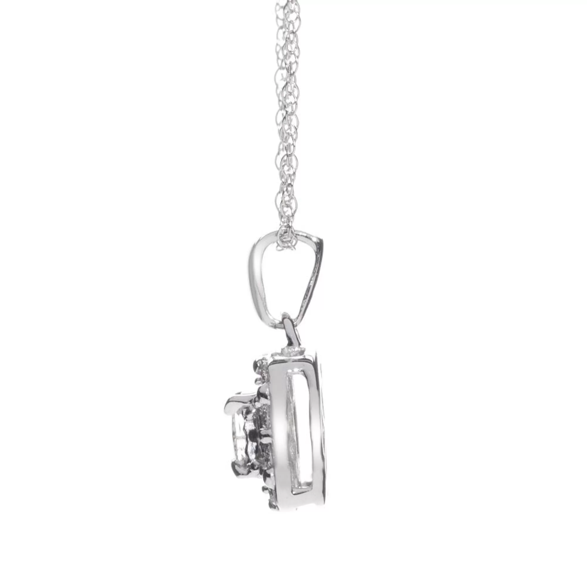 Necklaces & Pendants^* 1/4 Ct. Tw. Diamond Solitaire Pendant In 10K White Gold