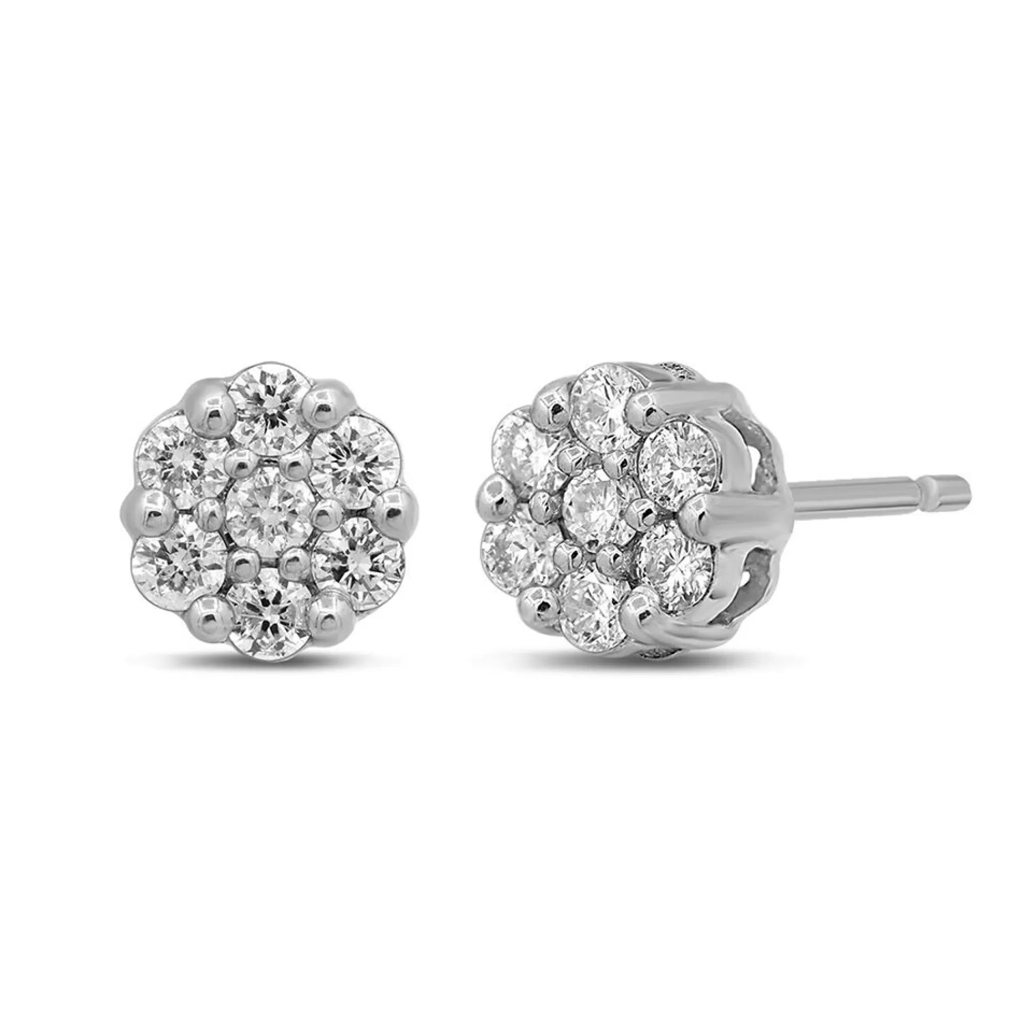 Earrings^Mirabela® 1/4 Ct. Tw. Diamond Stud Earrings In 10K White Gold