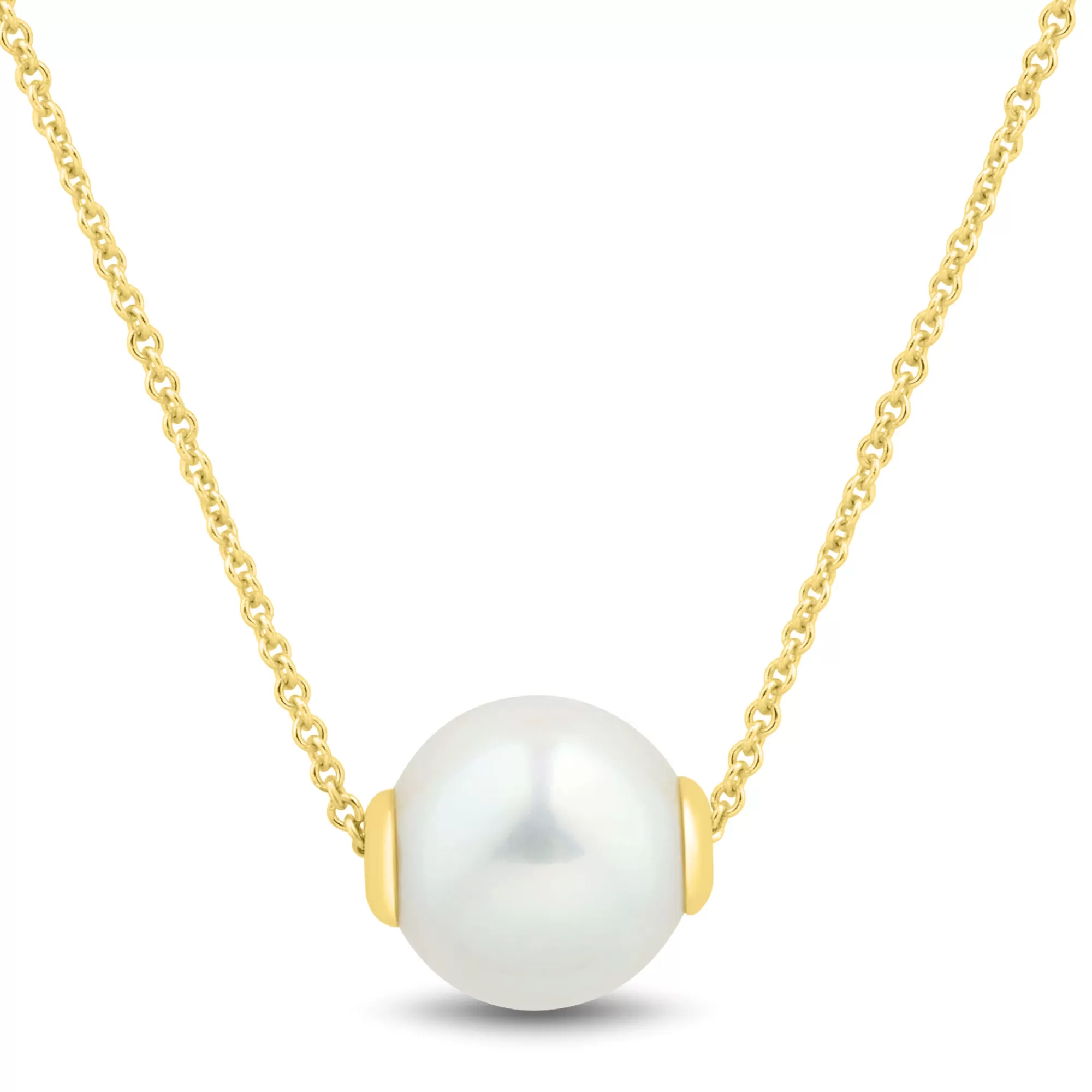 Necklaces & Pendants^* Cultured Freshwater Pearl Pendant In 10K Yellow Gold