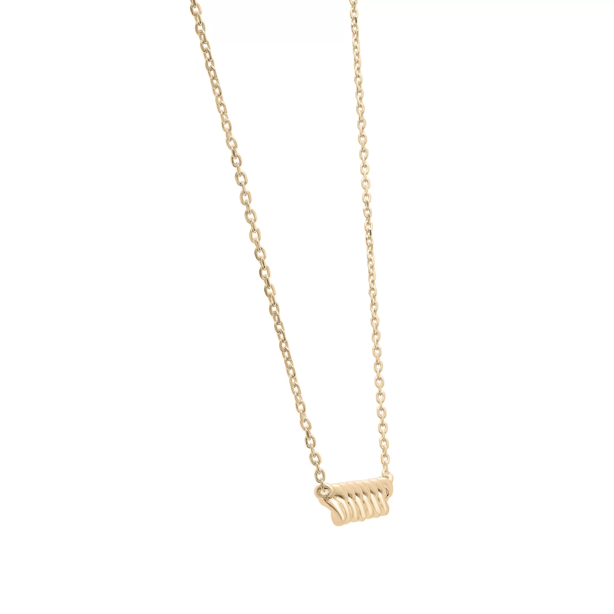 Necklaces & Pendants^Laure by Aurate Curb Link Horizontal Bar Necklace In Vermeil