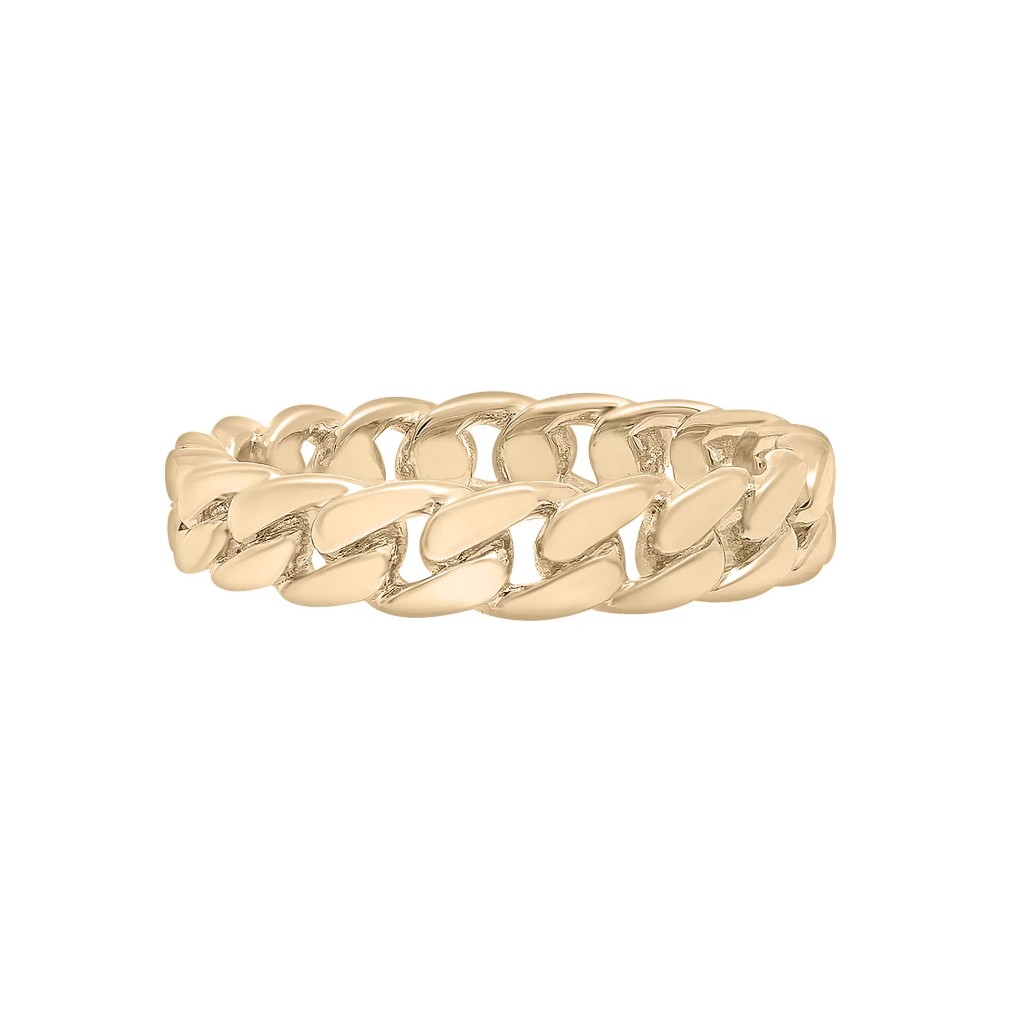 Rings^Laure by Aurate Curb Link Ring In Vermeil