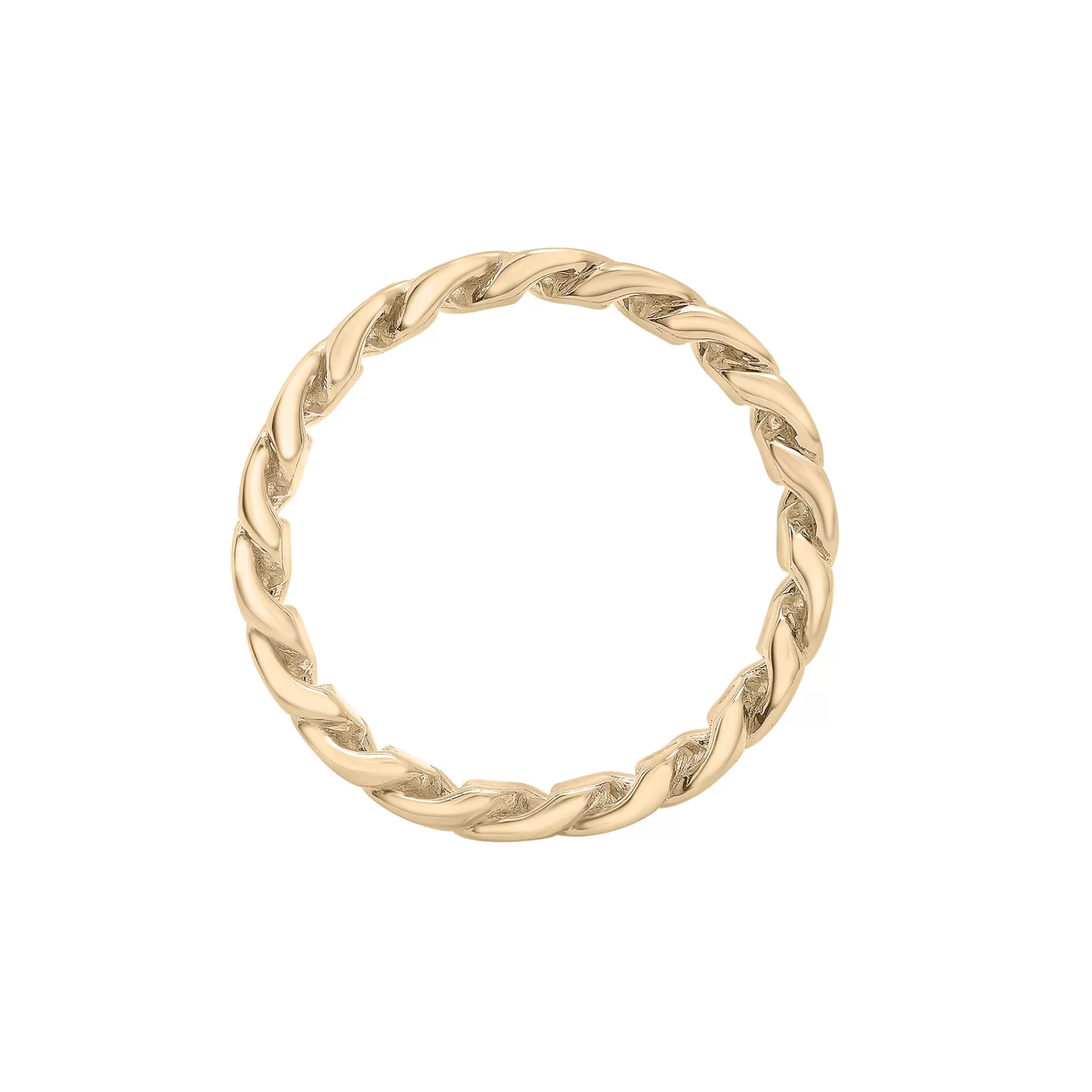 Rings^Laure by Aurate Curb Link Ring In Vermeil