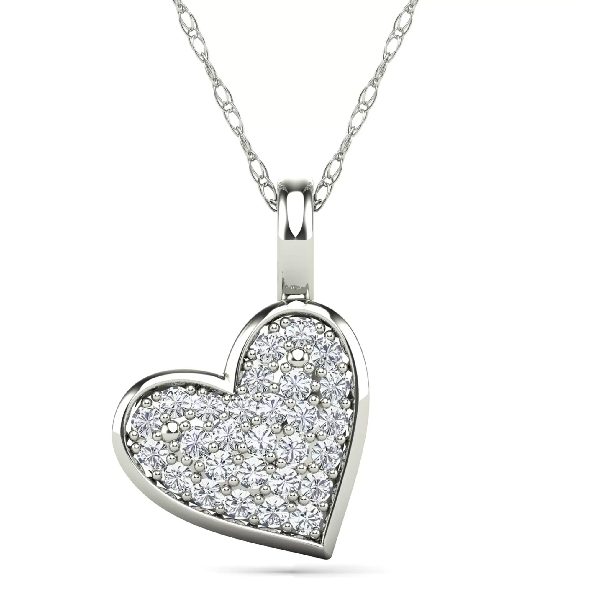 Necklaces & Pendants^* Diamond Accent Heart Pendant