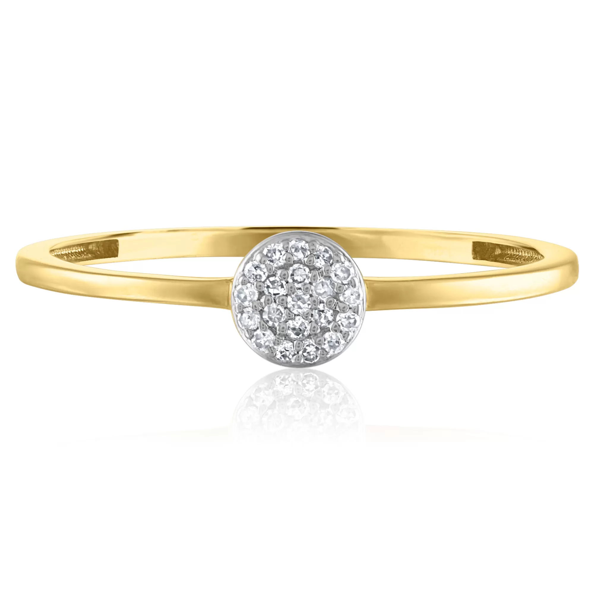 Rings^* Diamond Accent Ring In 14K Yellow Gold