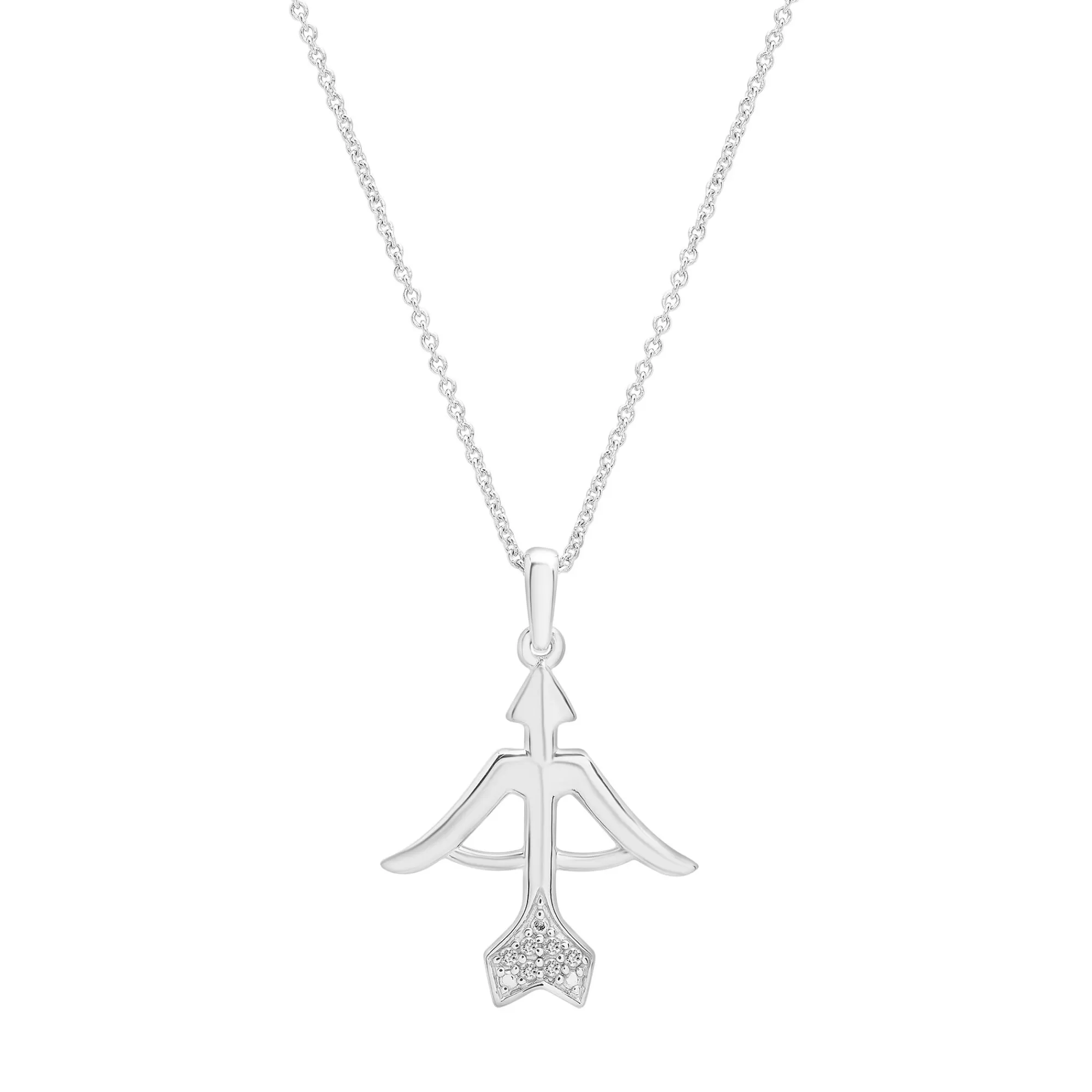 Necklaces & Pendants^* Diamond Accent Zodiac Pendant In Sterling Silver