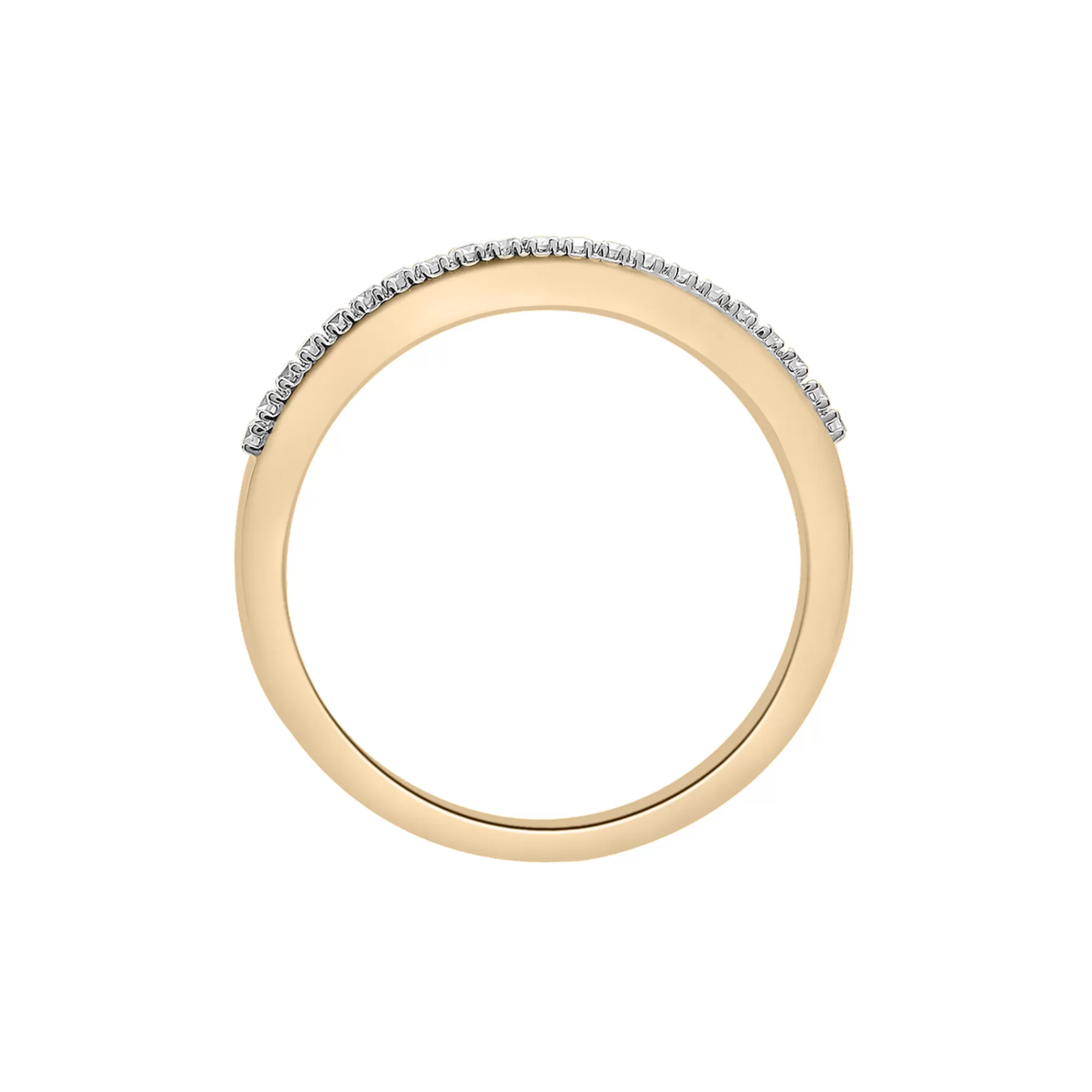 Rings^Laure by Aurate Diamond Baguette Vertical Bar Ring In 14K Yellow Gold (1/3 Ct. Tw.)