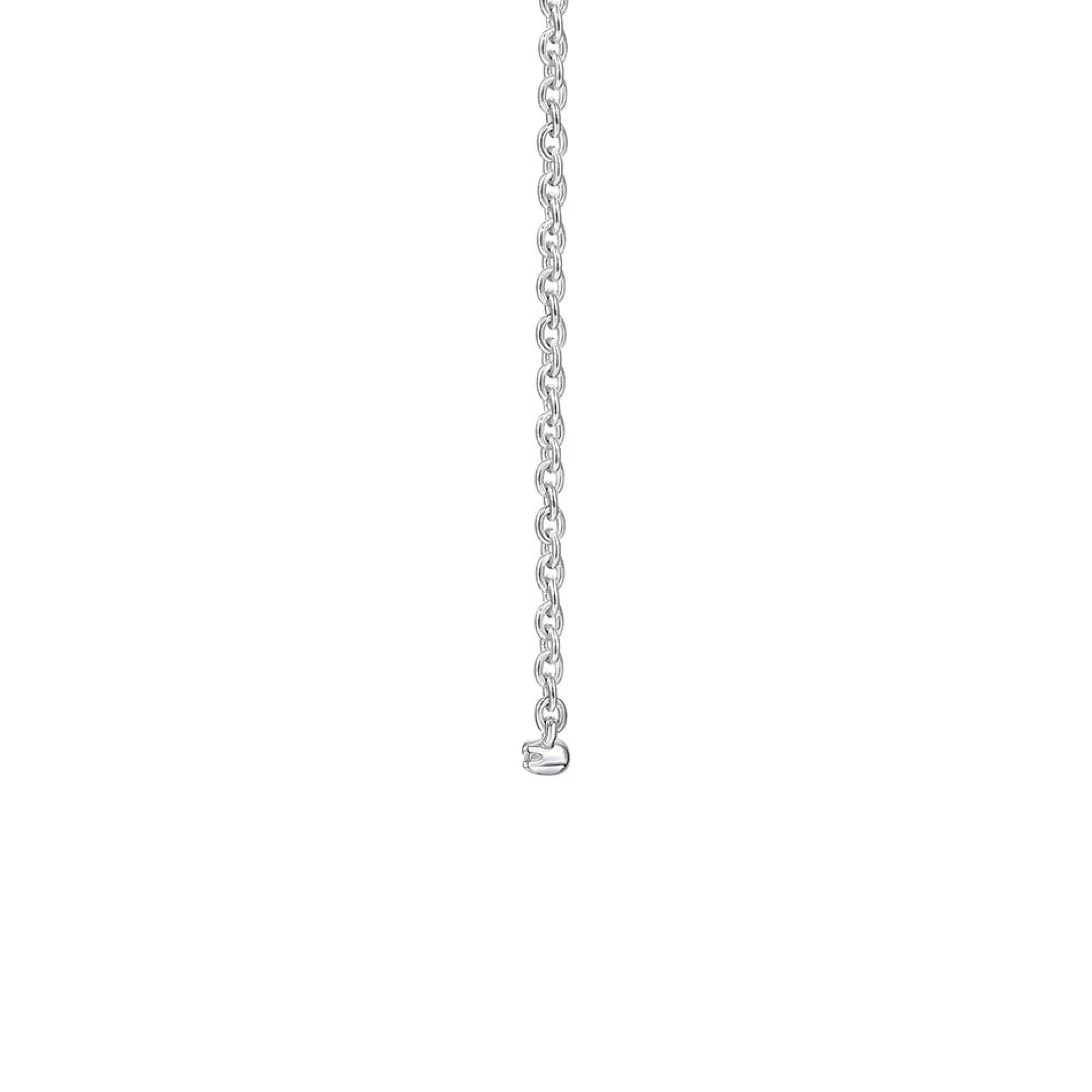 Necklaces & Pendants^Layering & Stacking Diamond Bar Necklace In 10K White Gold (1/10 Ct. Tw.)