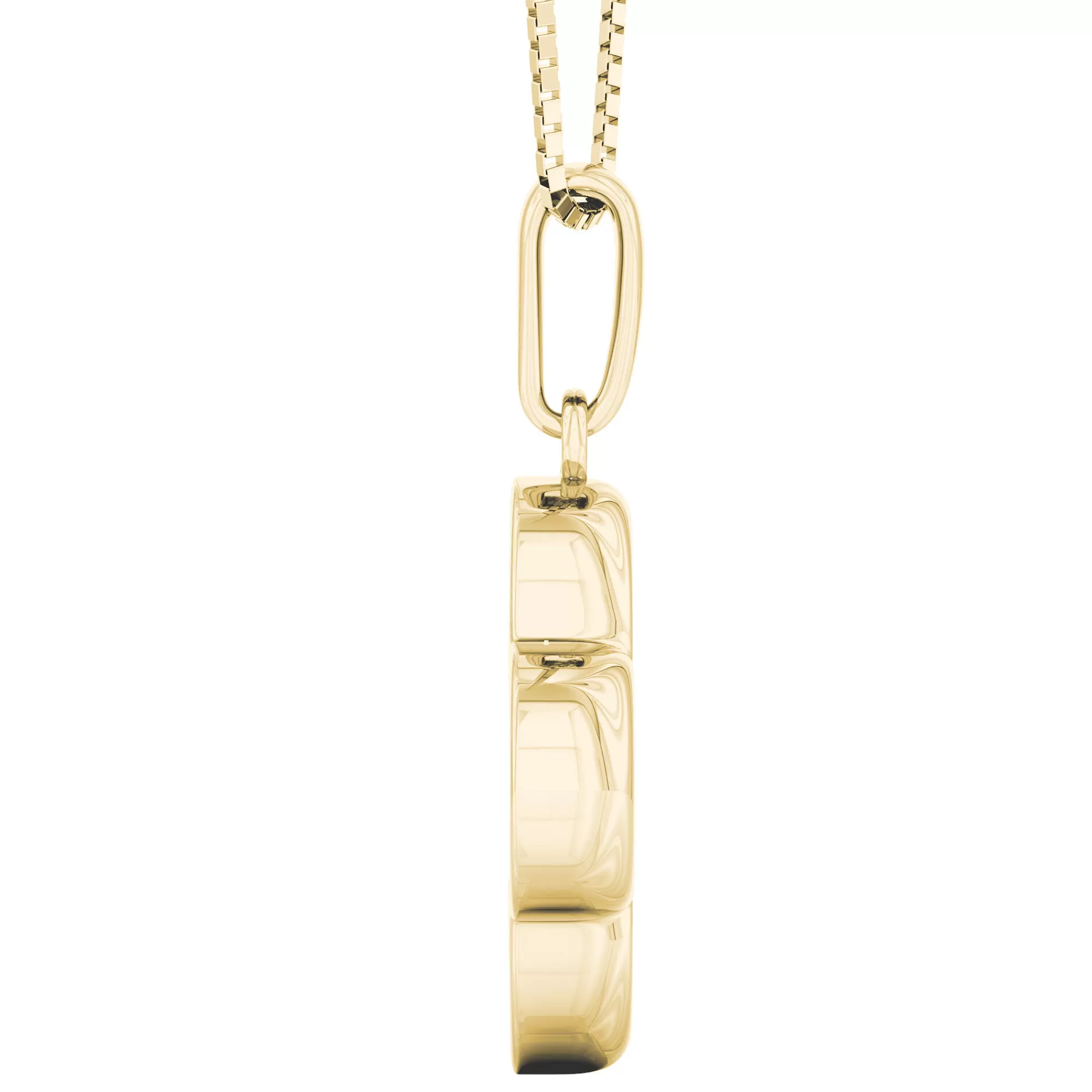 Necklaces & Pendants^Sirena® Diamond Clover Pendant In 14K Yellow Gold (1/7 Ct. Tw.)