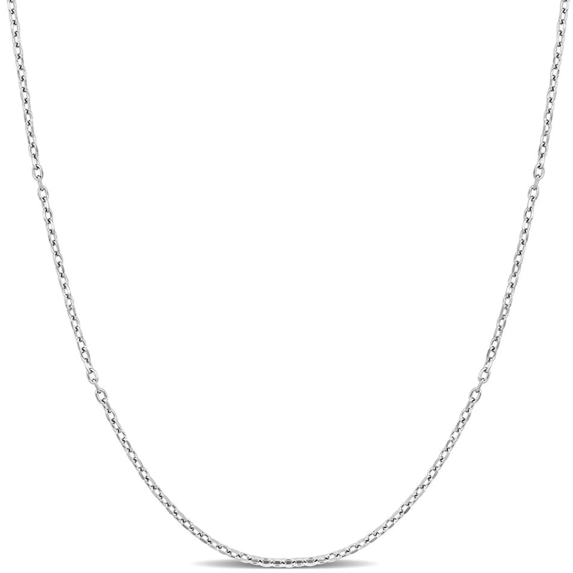 Necklaces & Pendants^* Diamond Cut Cable Chain Necklace In Platinum, 16"