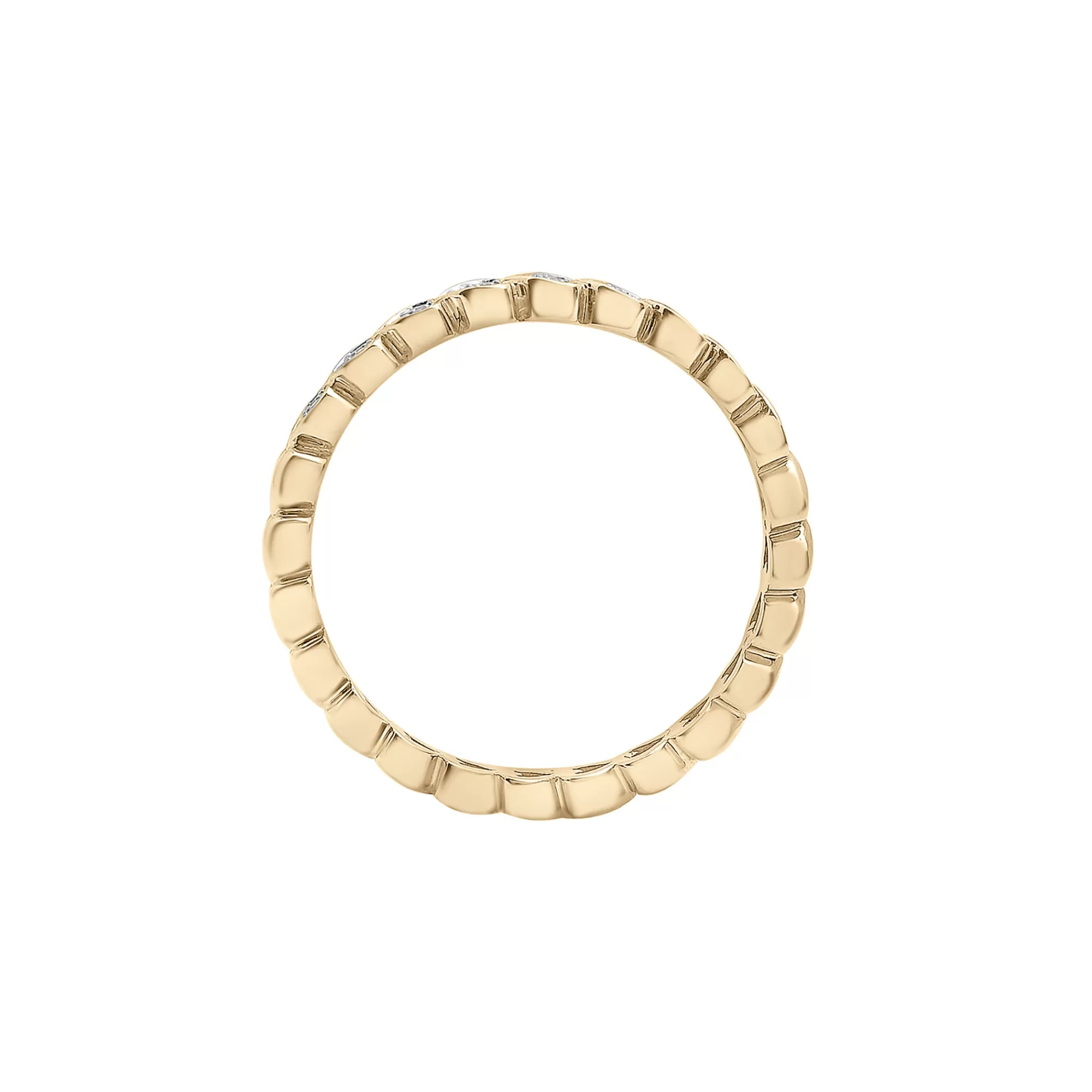 Rings^Laure by Aurate Diamond Multi-Heart Ring In 14K Yellow Gold (1/10 Ct. Tw.)