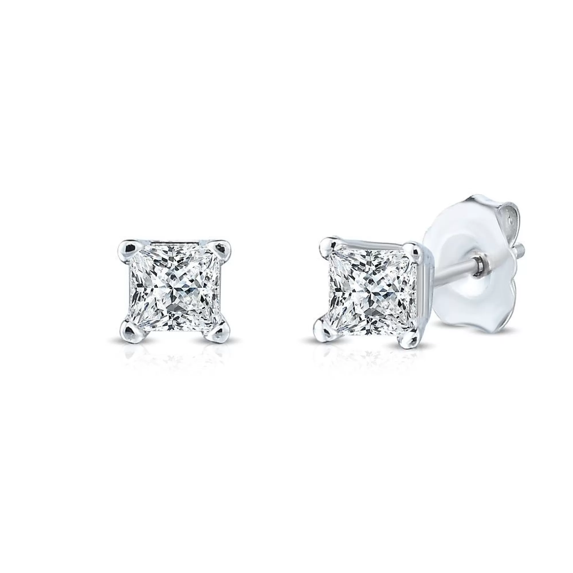 Earrings^* Diamond Stud Earrings ( 1/7 Ct. Tw.)