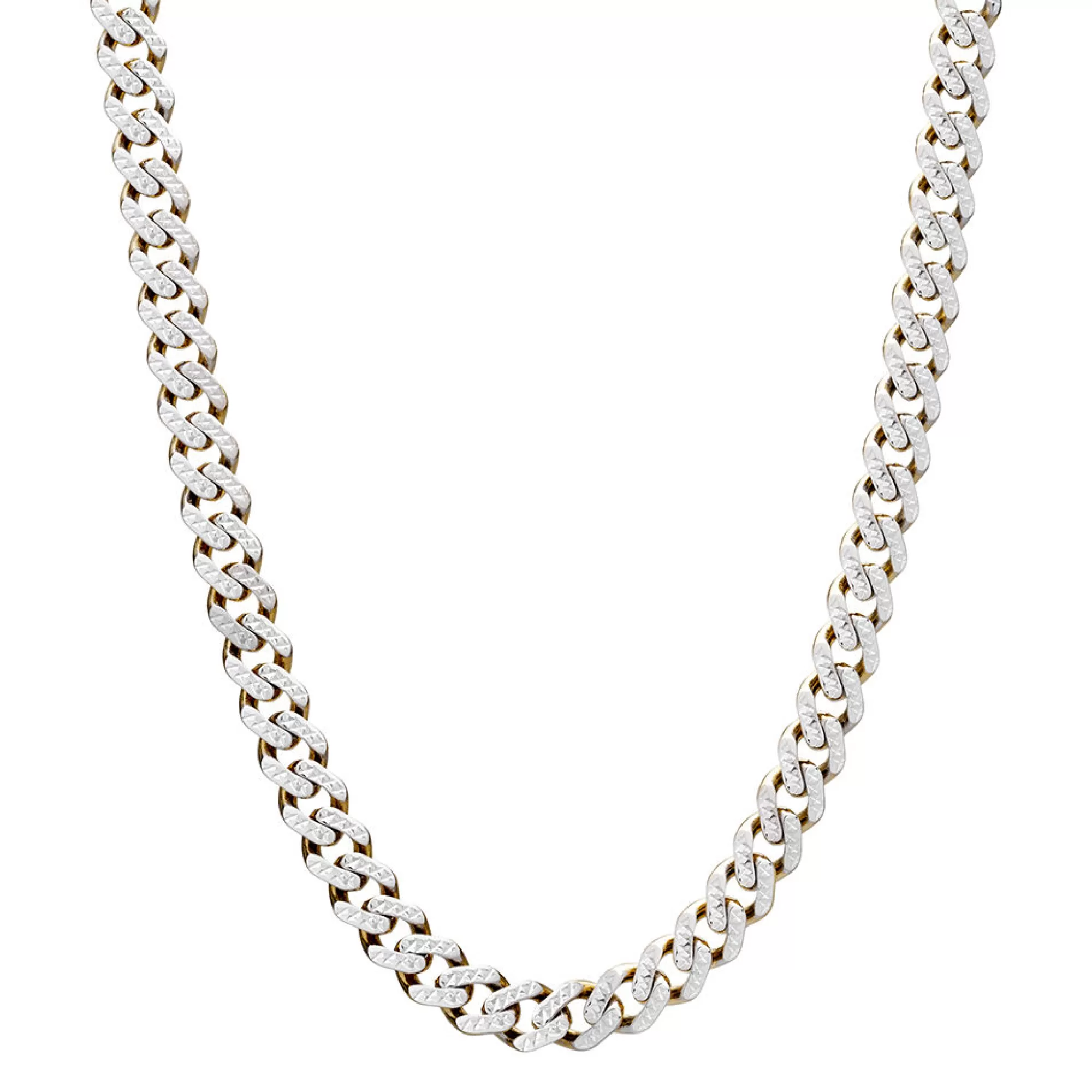 Necklaces & Pendants^* Diamond-Cut Miami Cuban Chain In 14K Yellow Gold, 22"