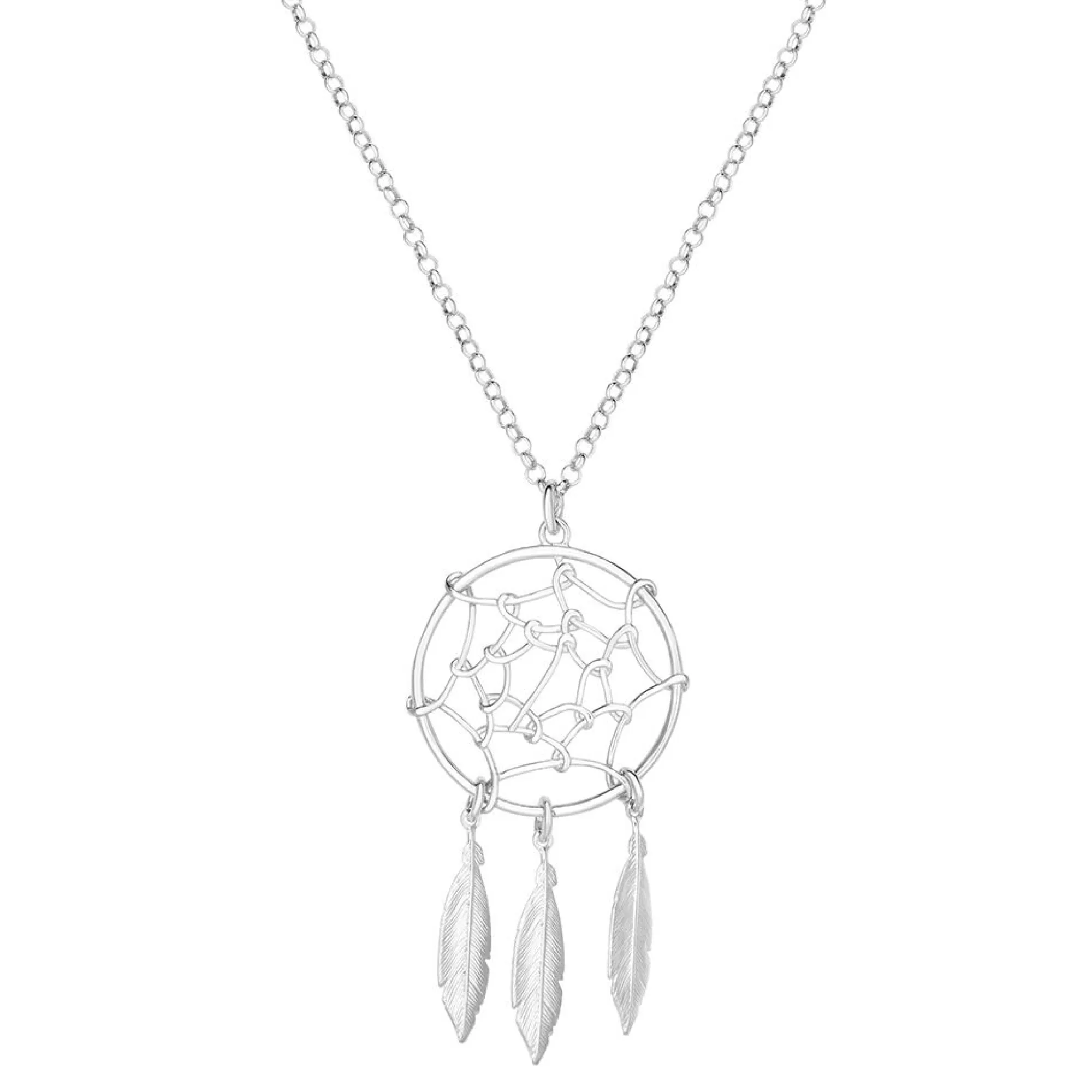 Necklaces & Pendants^* Dream Catcher Necklace In Sterling Silver