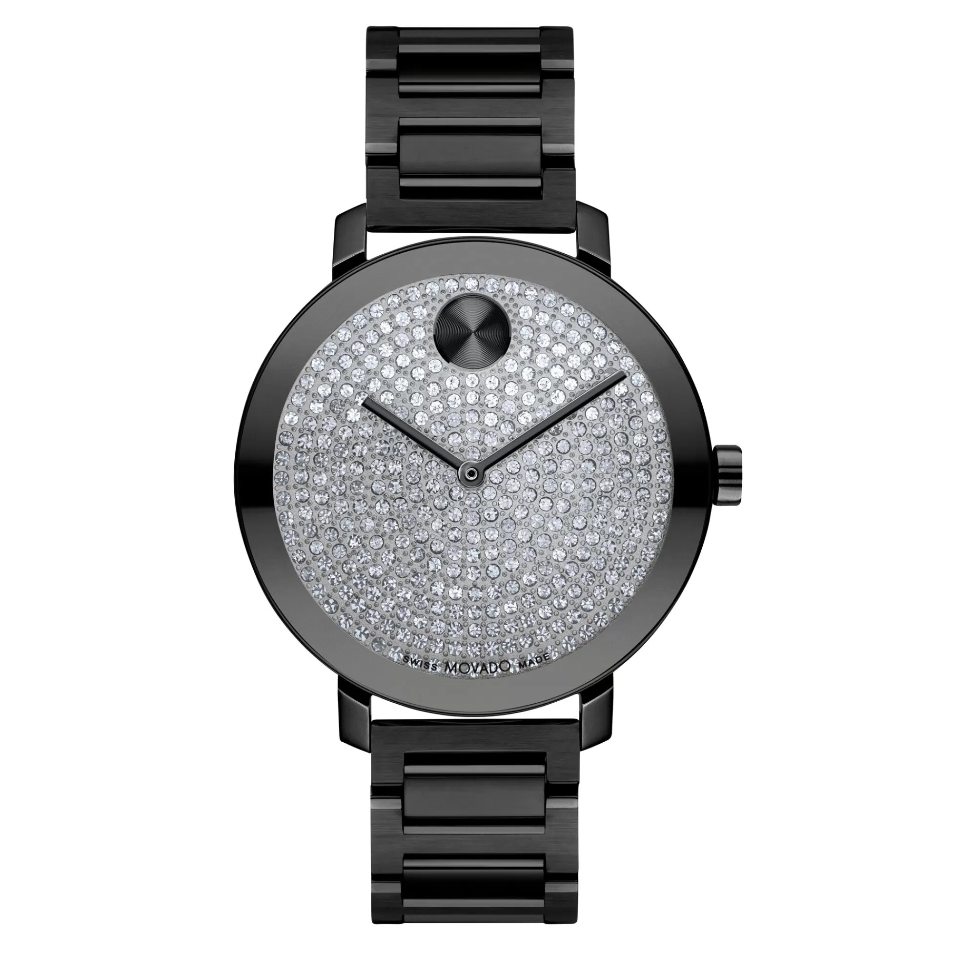 Women's Watches^Movado® Bold® Evolution Women's Watch In Black Ion-Plated Stainless Steel, 34Mm