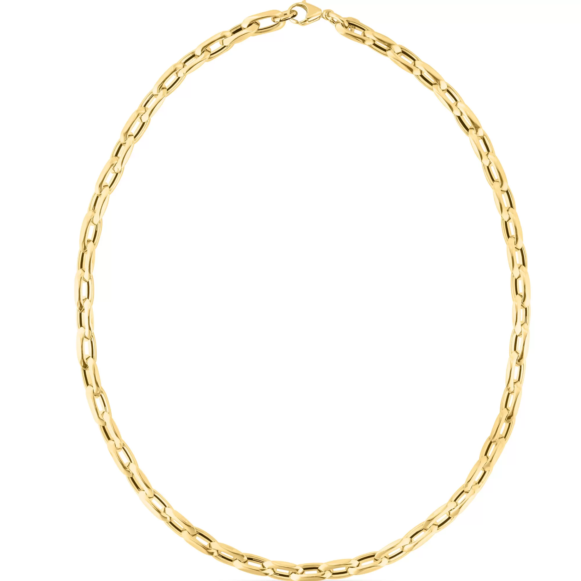 Necklaces & Pendants^* Fancy Link Chain Necklace In 14K Yellow Gold, 6.5Mm, 18"