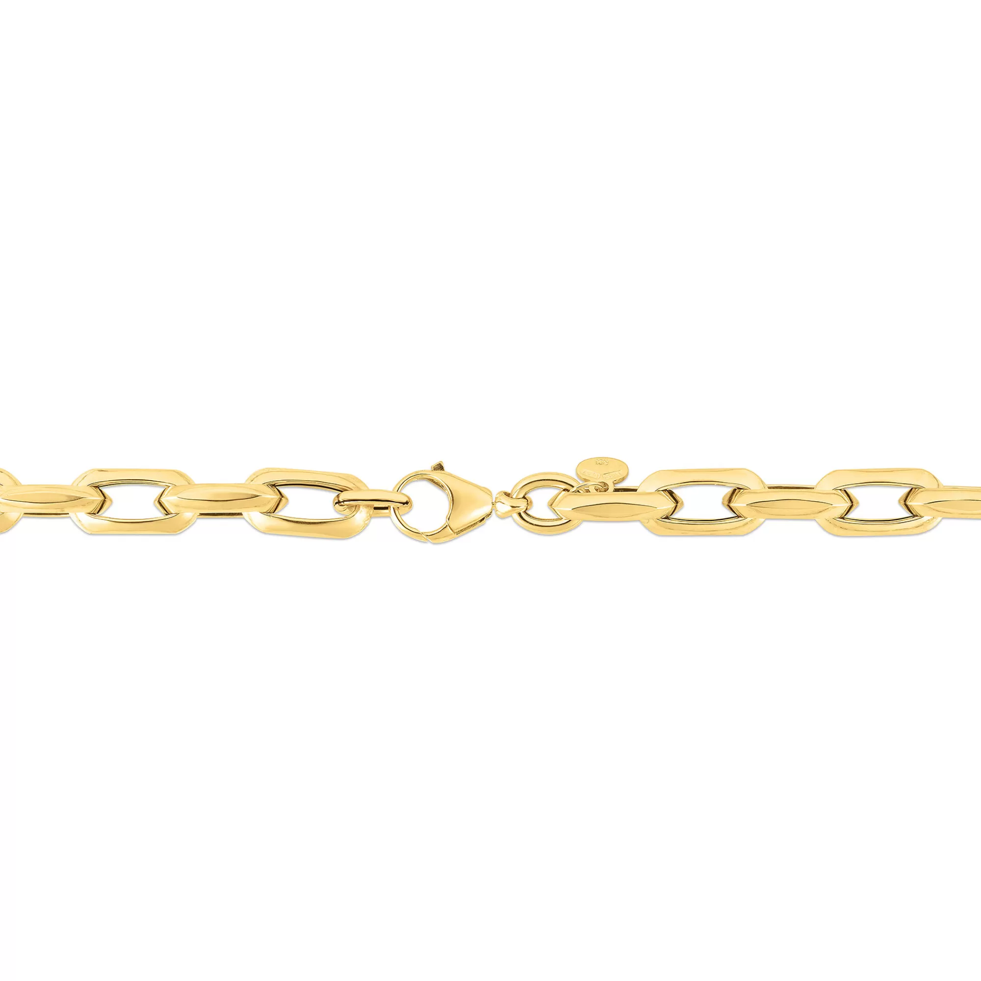 Necklaces & Pendants^* Fancy Link Chain Necklace In 14K Yellow Gold, 6.5Mm, 18"