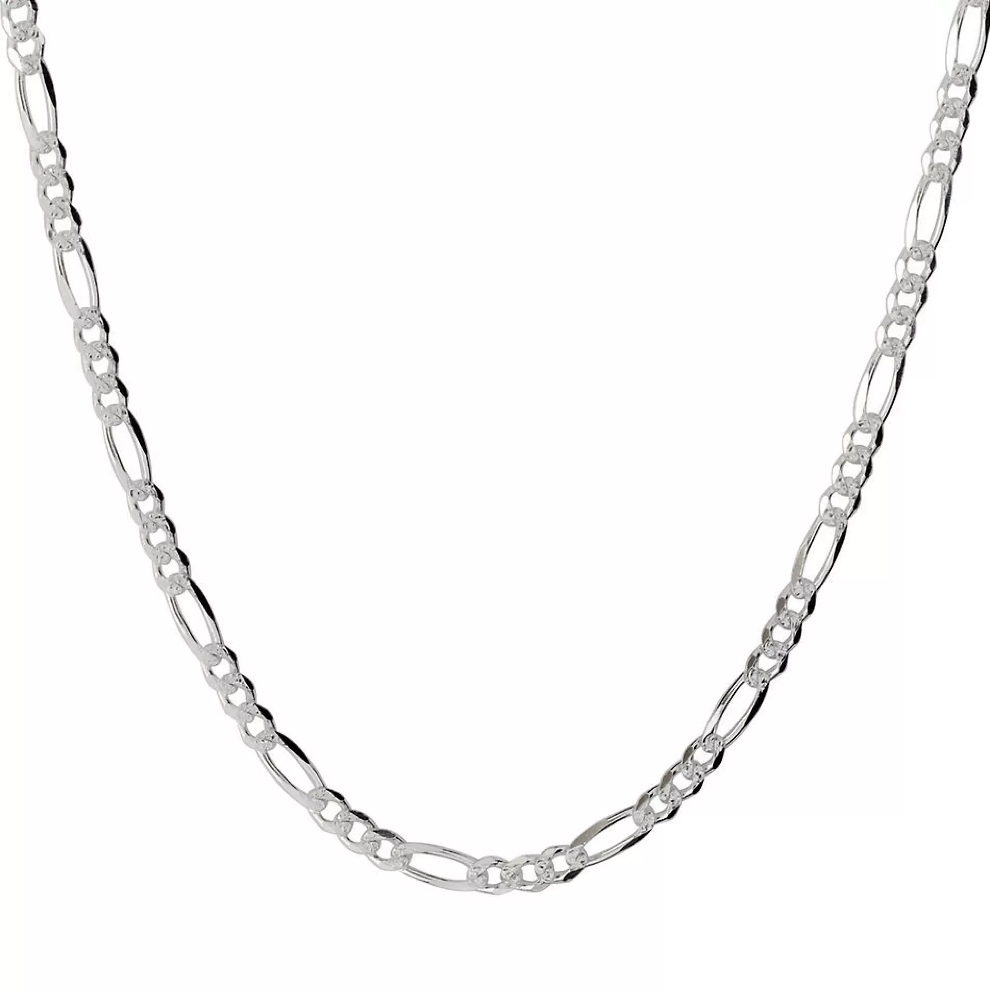 Necklaces & Pendants^* Figaro Chain In Sterling Silver, 20"