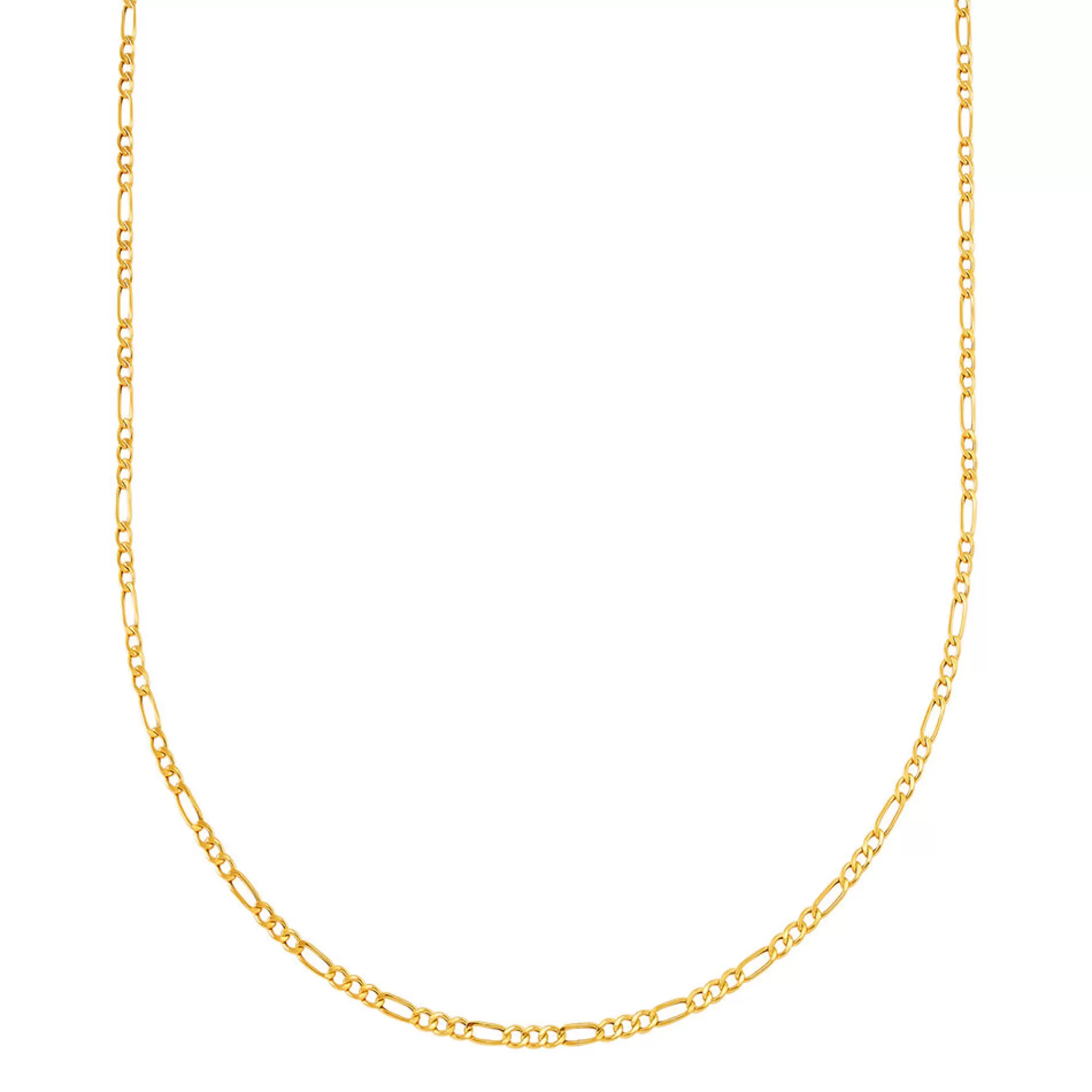 Necklaces & Pendants^* Figaro Link Chain In 14K Yellow Gold, 2.6Mm, 22"