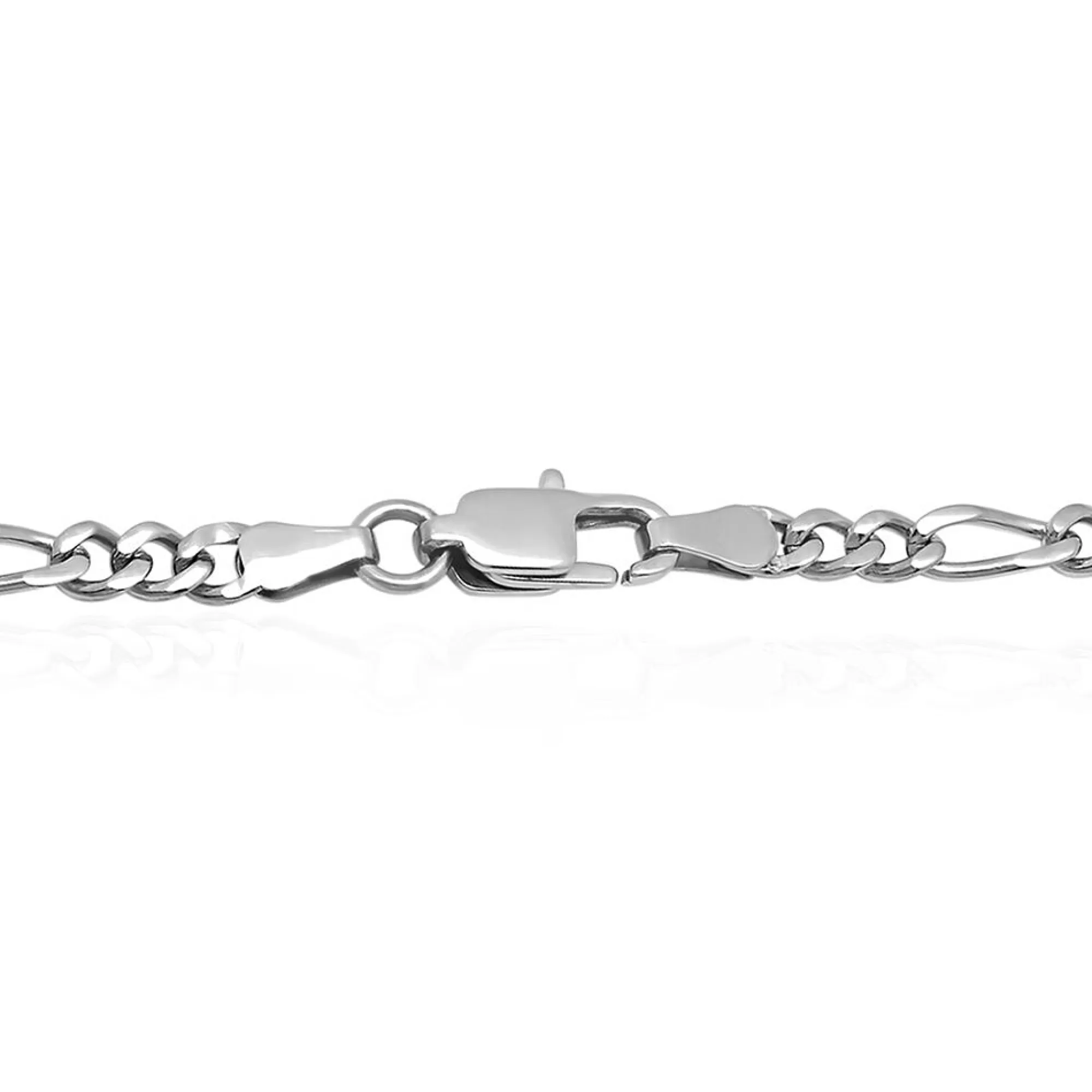 Necklaces & Pendants^* Figaro Link Chain In Stainless Steel, 24"