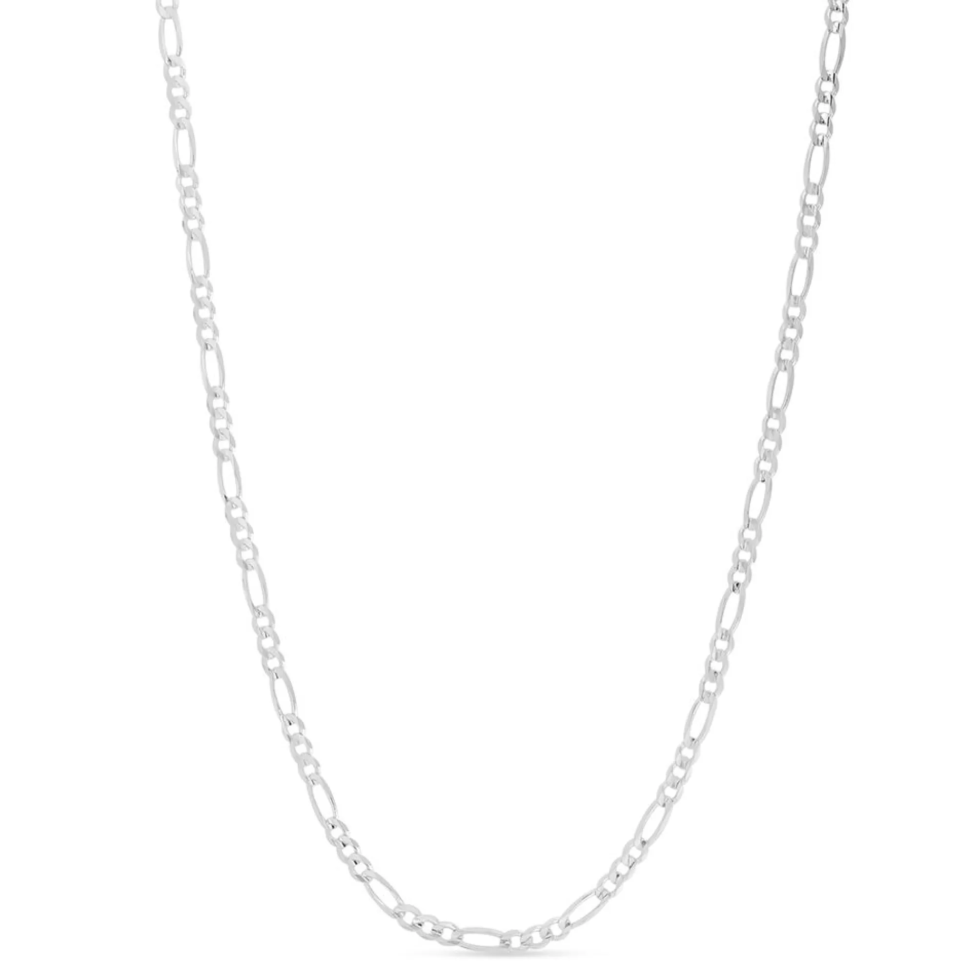 Necklaces & Pendants^* Figaro Link Chain In Sterling Silver, 2.8Mm, 18"