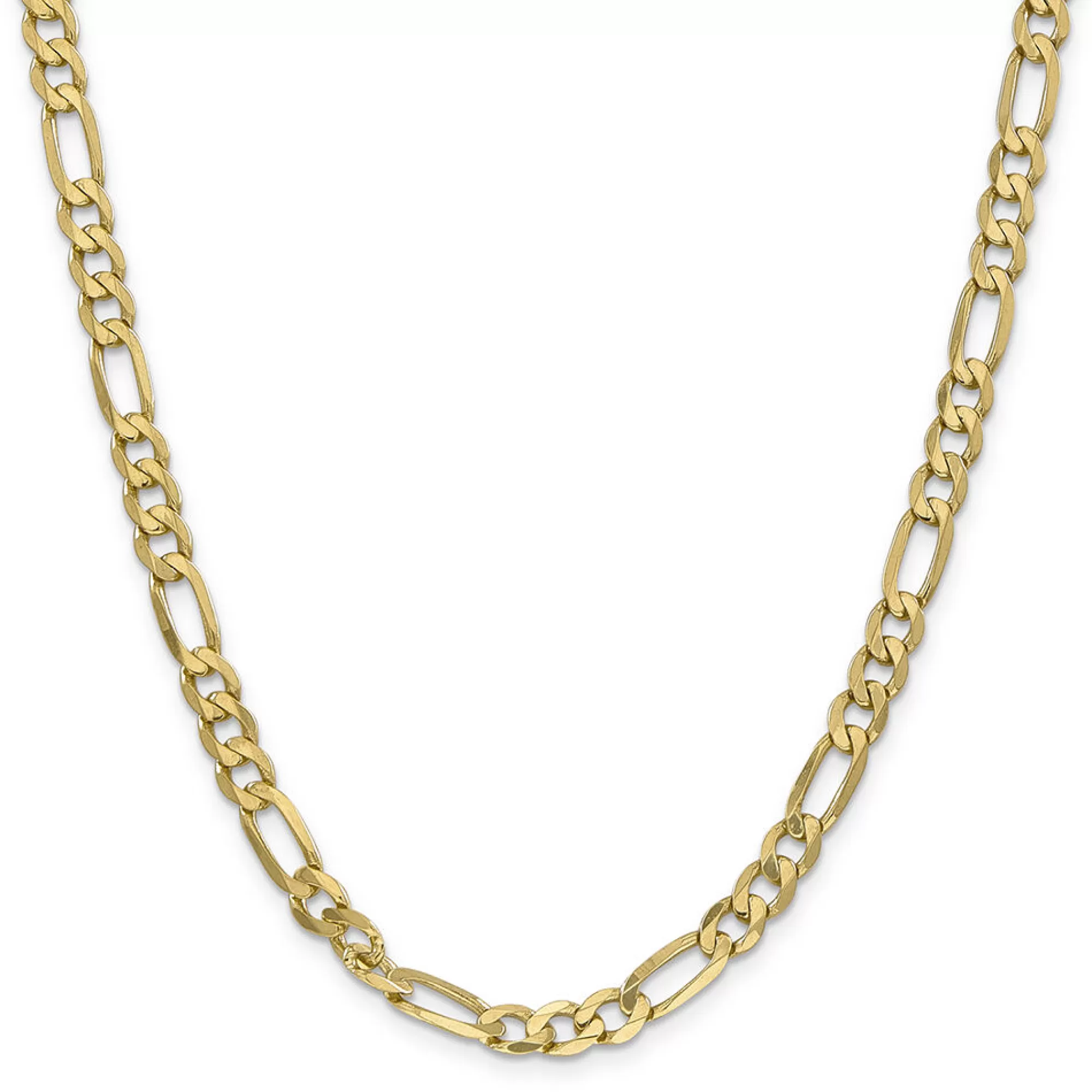 Necklaces & Pendants^* Flat Figaro Chain In 14K Yellow Gold, 30"