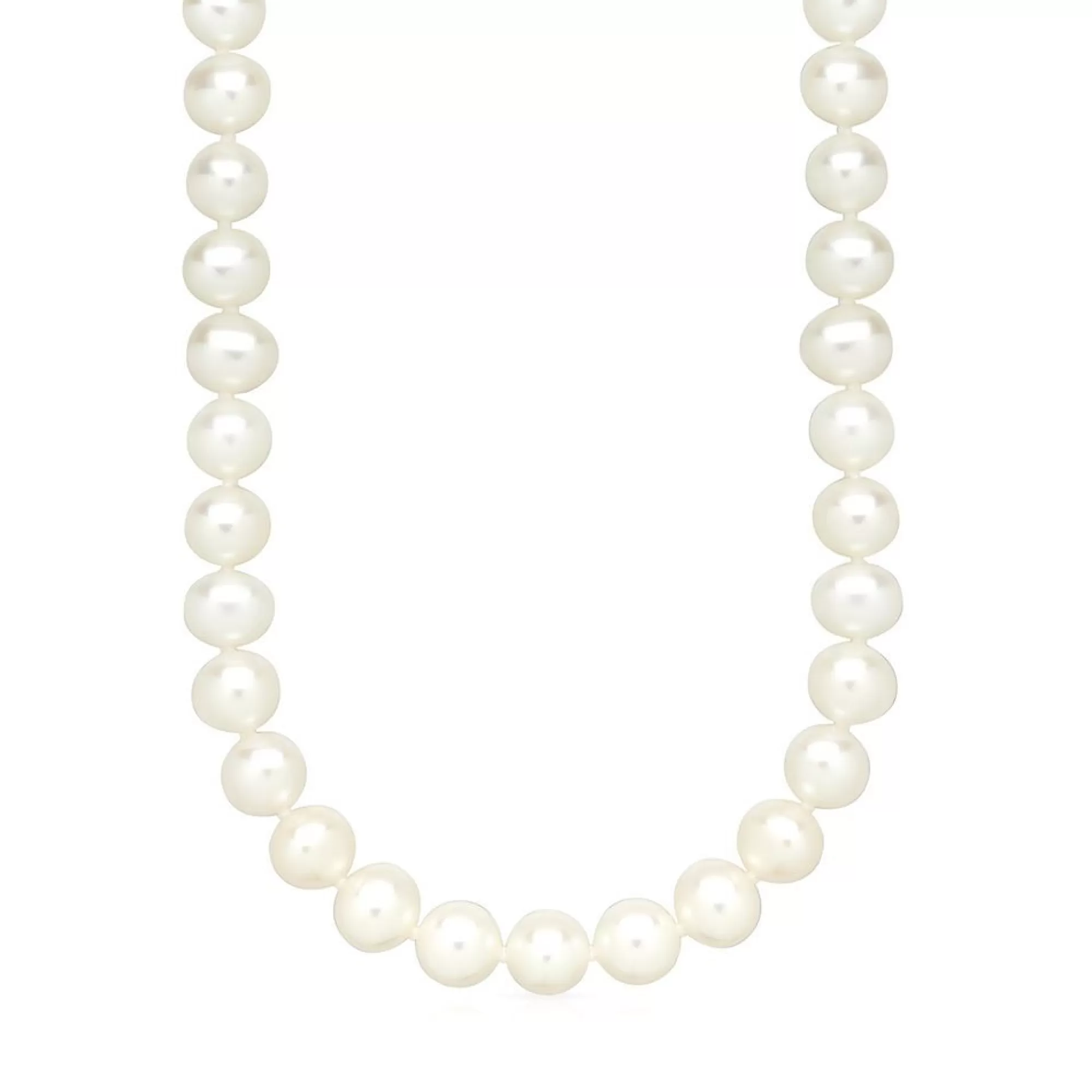 Necklaces & Pendants^* Freshwater Cultured Pearl Strand Necklace In Sterling Silver, 7-7.5Mm, 18"