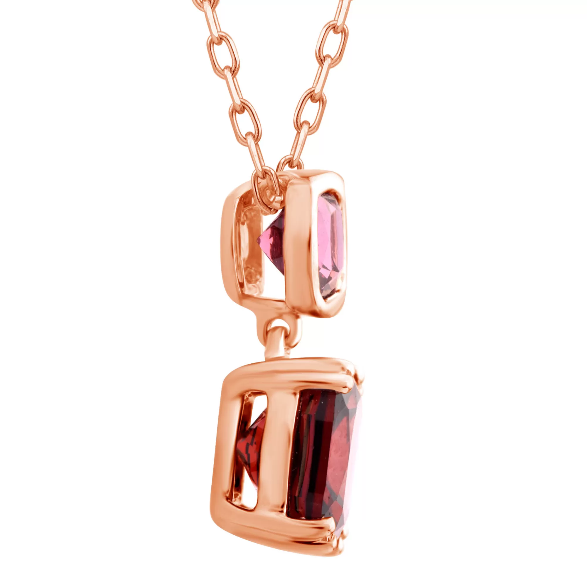 Necklaces & Pendants^* Garnet And Rhodolite Pendant In 10K Rose Gold