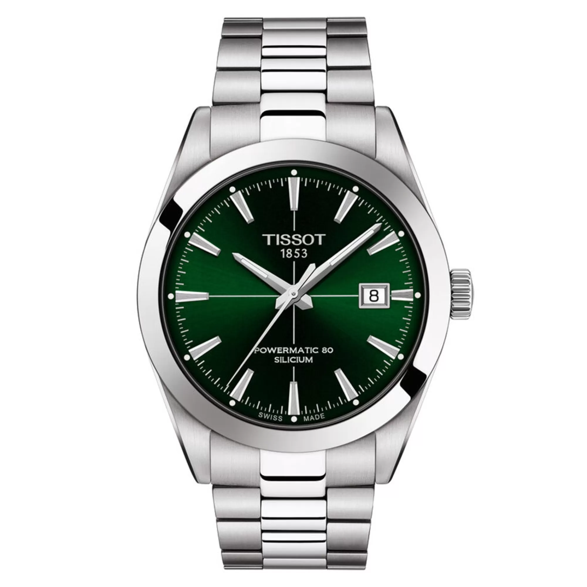 Men's Jewelry^Tissot® Gentleman Powermatic 80 Silicum Men's Watch In Stainless Steel