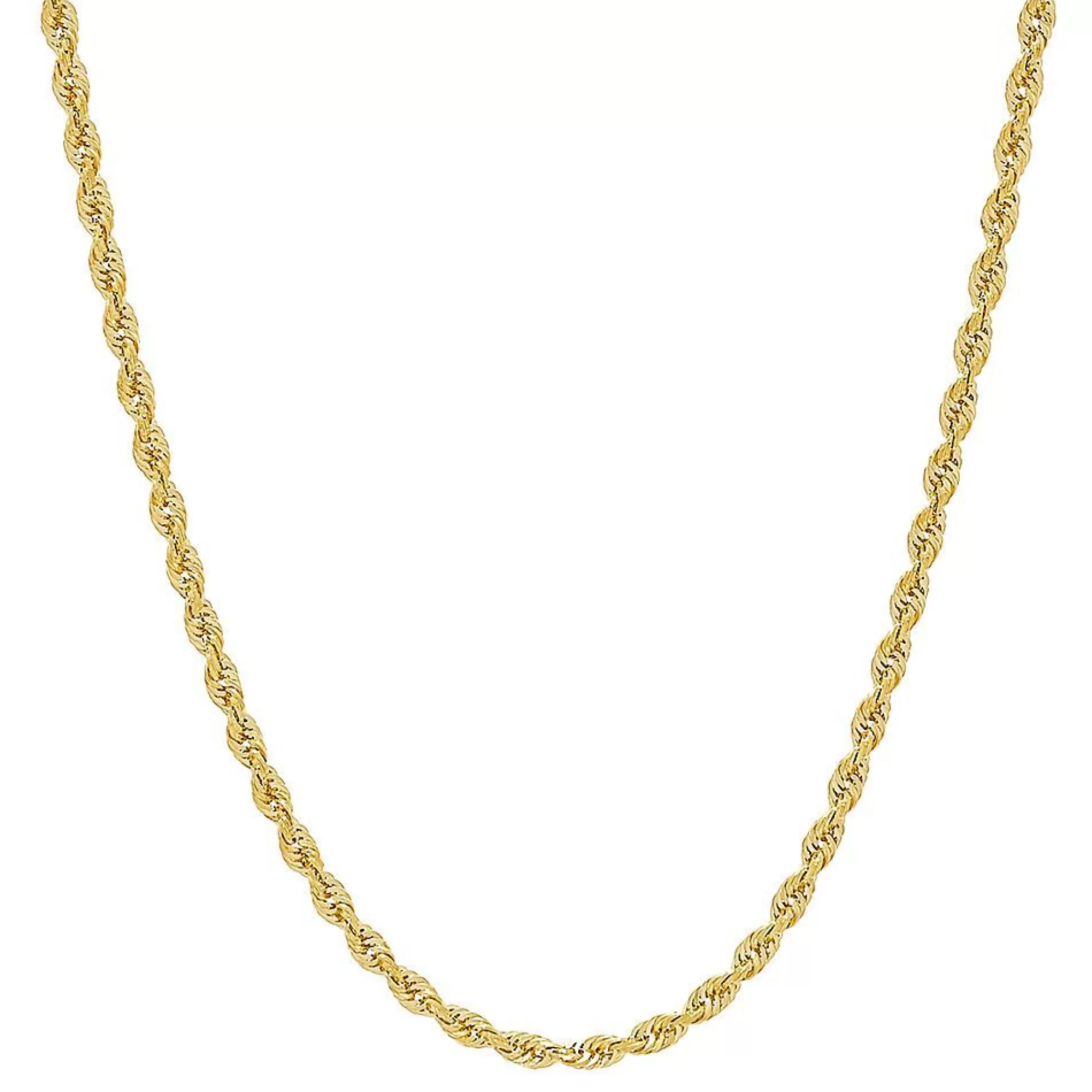 Necklaces & Pendants^* Glitter Rope Chain In , 22" 14K Yellow Gold