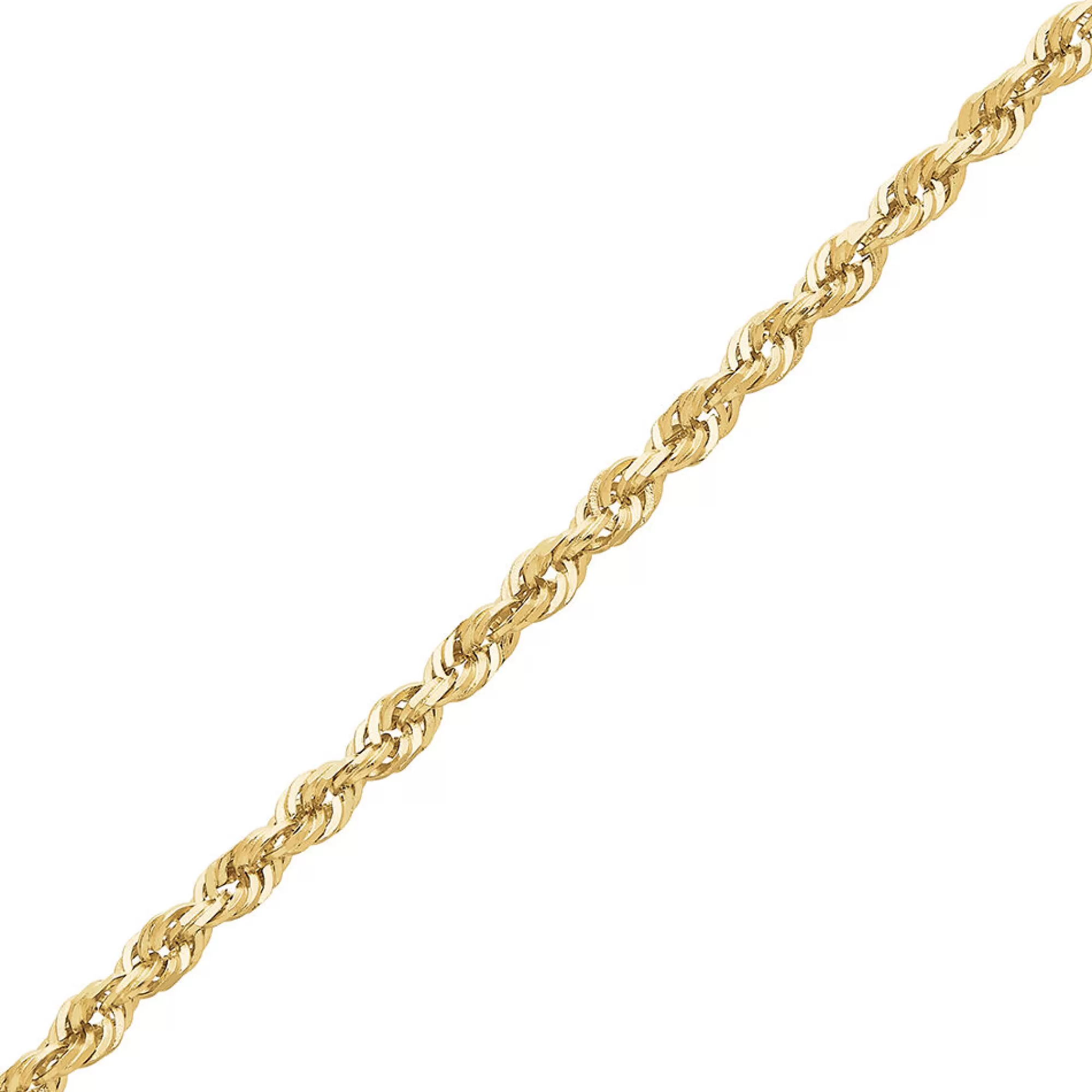 Necklaces & Pendants^* Glitter Rope Chain In , 20" 14K Yellow Gold