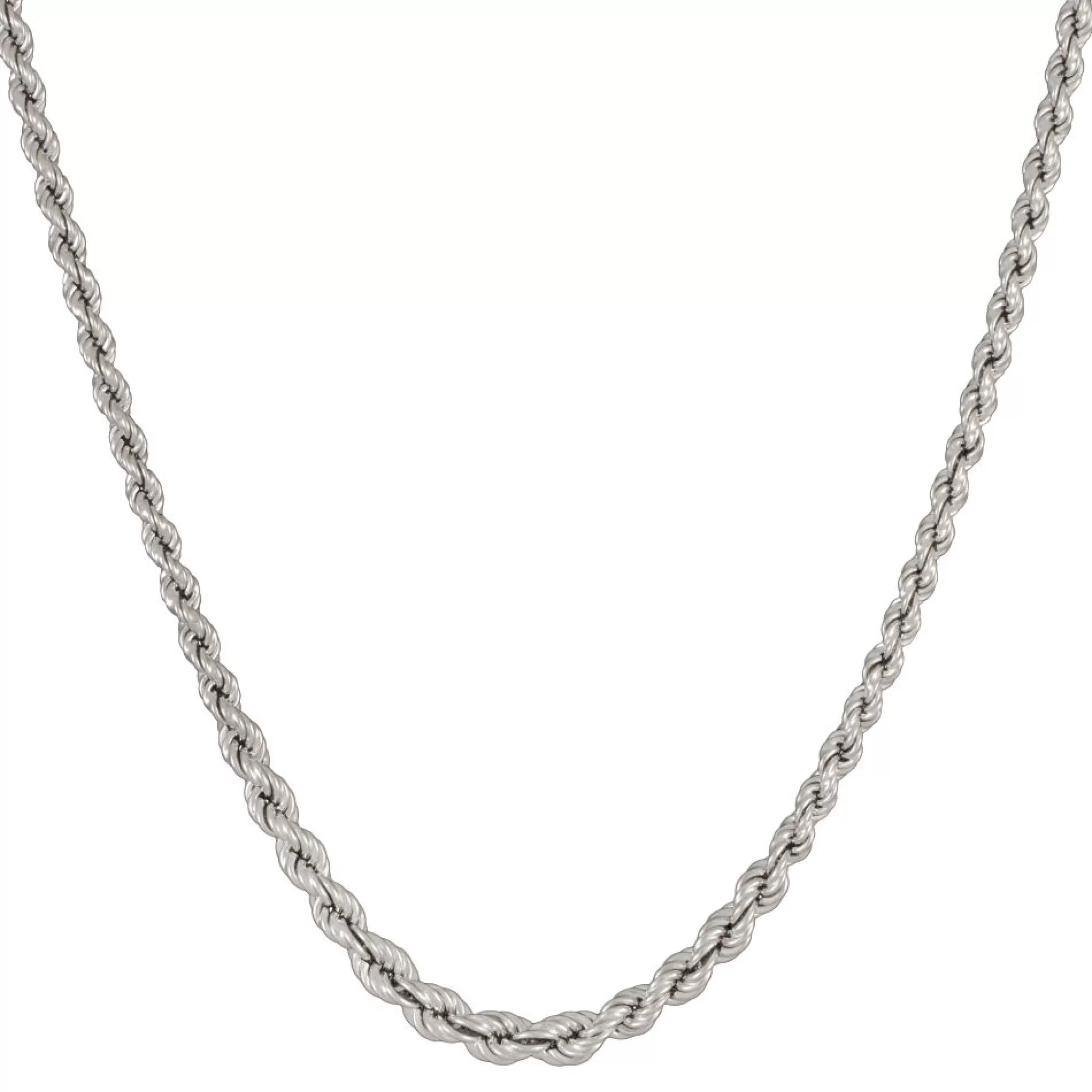 Necklaces & Pendants^* Graduated Rope Chain Necklace In Sterling Silver, 22"