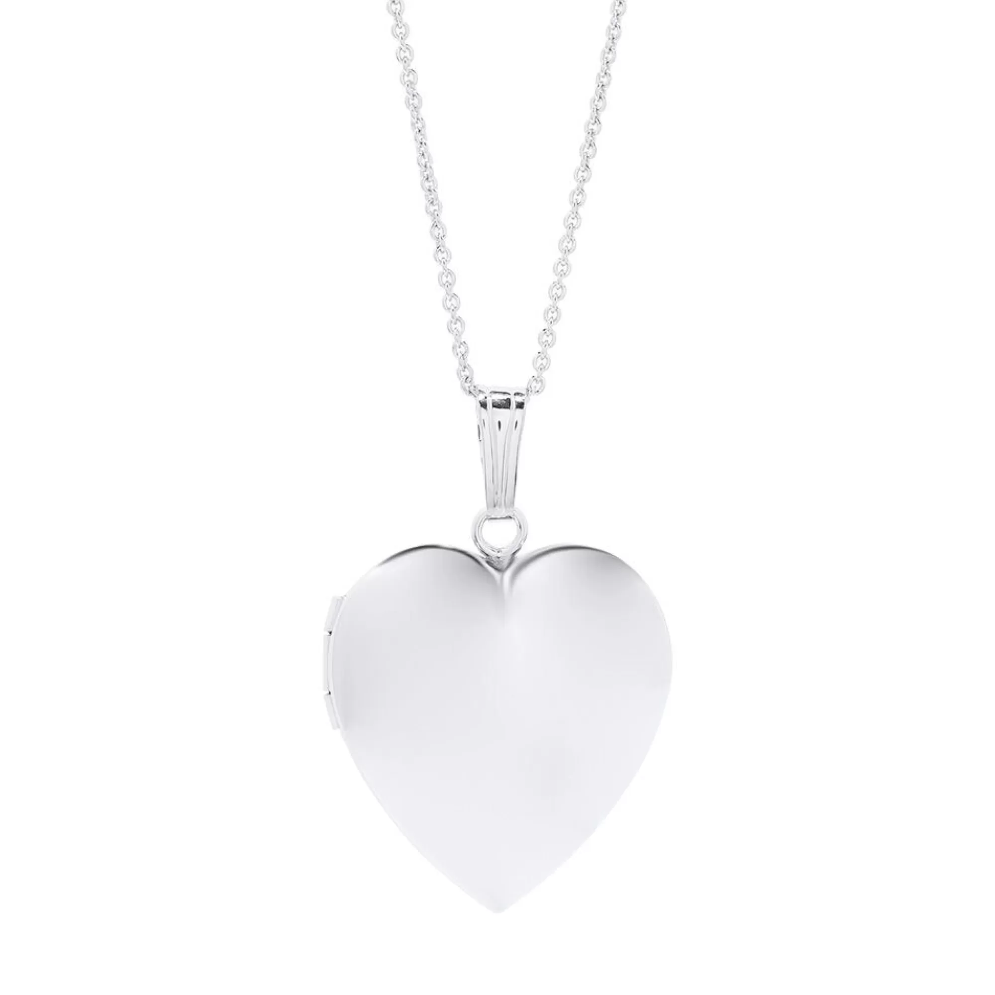 Necklaces & Pendants^* Heart Locket In Sterling Silver