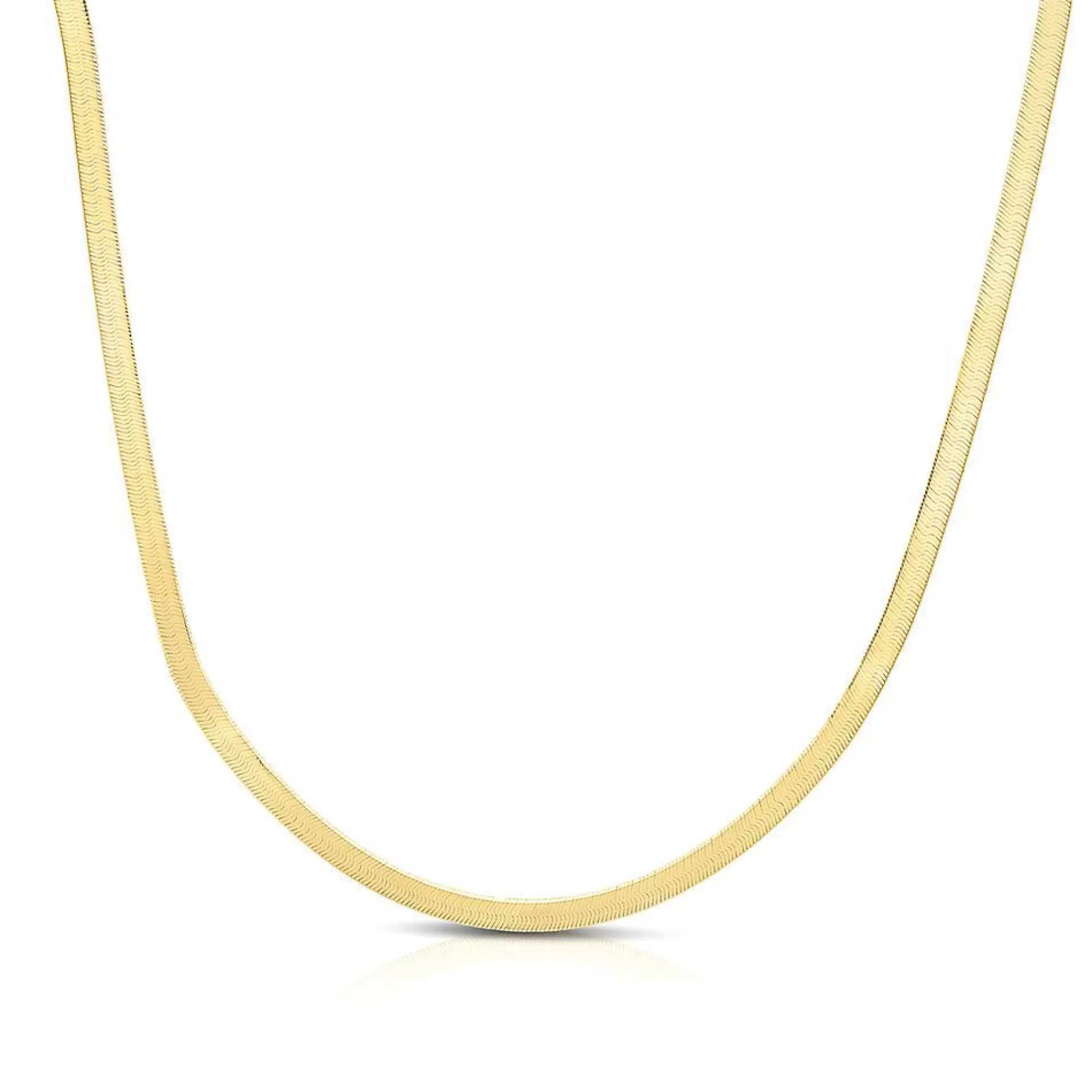 Necklaces & Pendants^* Herringbone Chain In 14K Yellow Gold, 18"